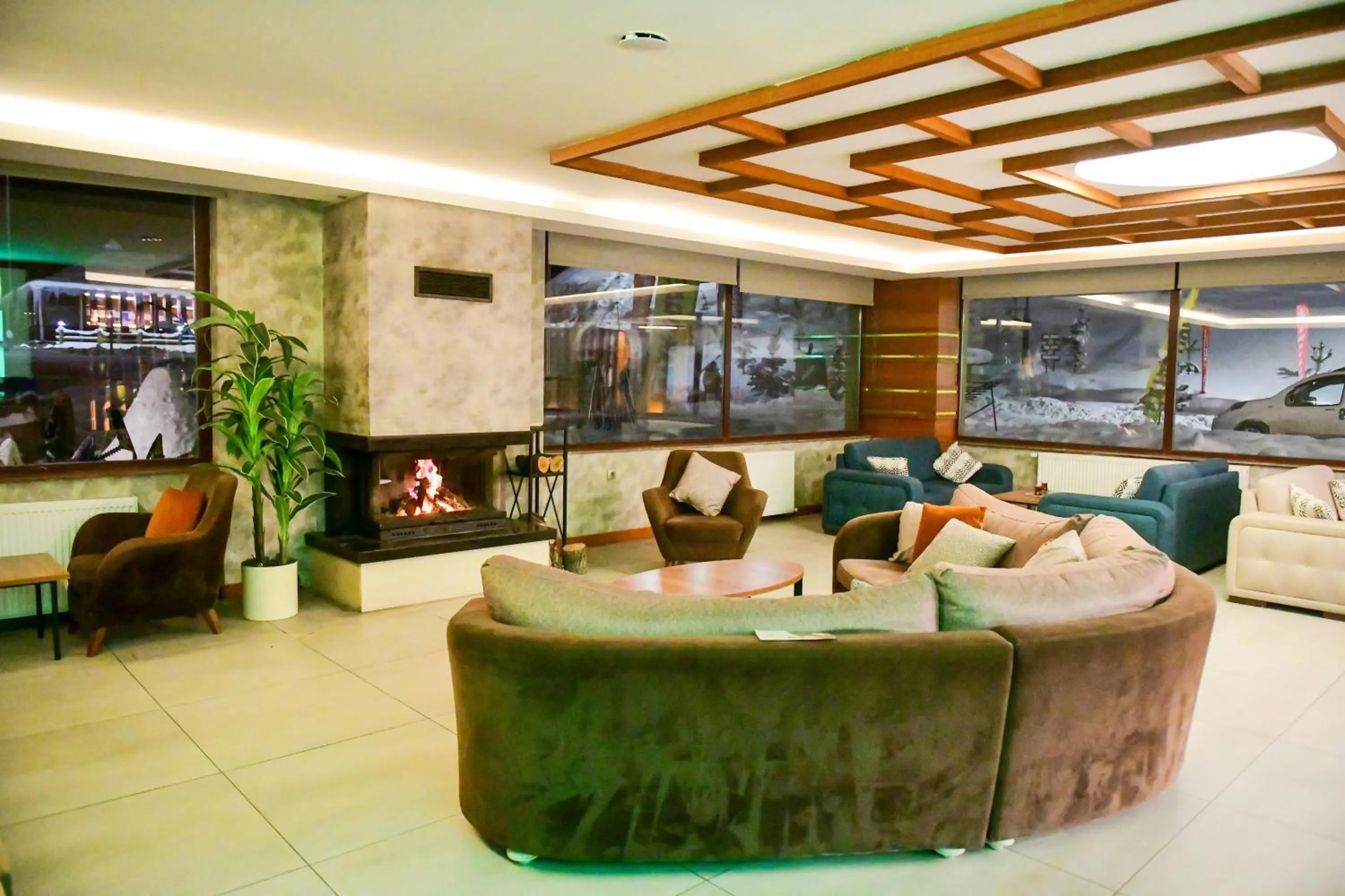 Lobby or reception in Snowflake Dag Hotel & SPA