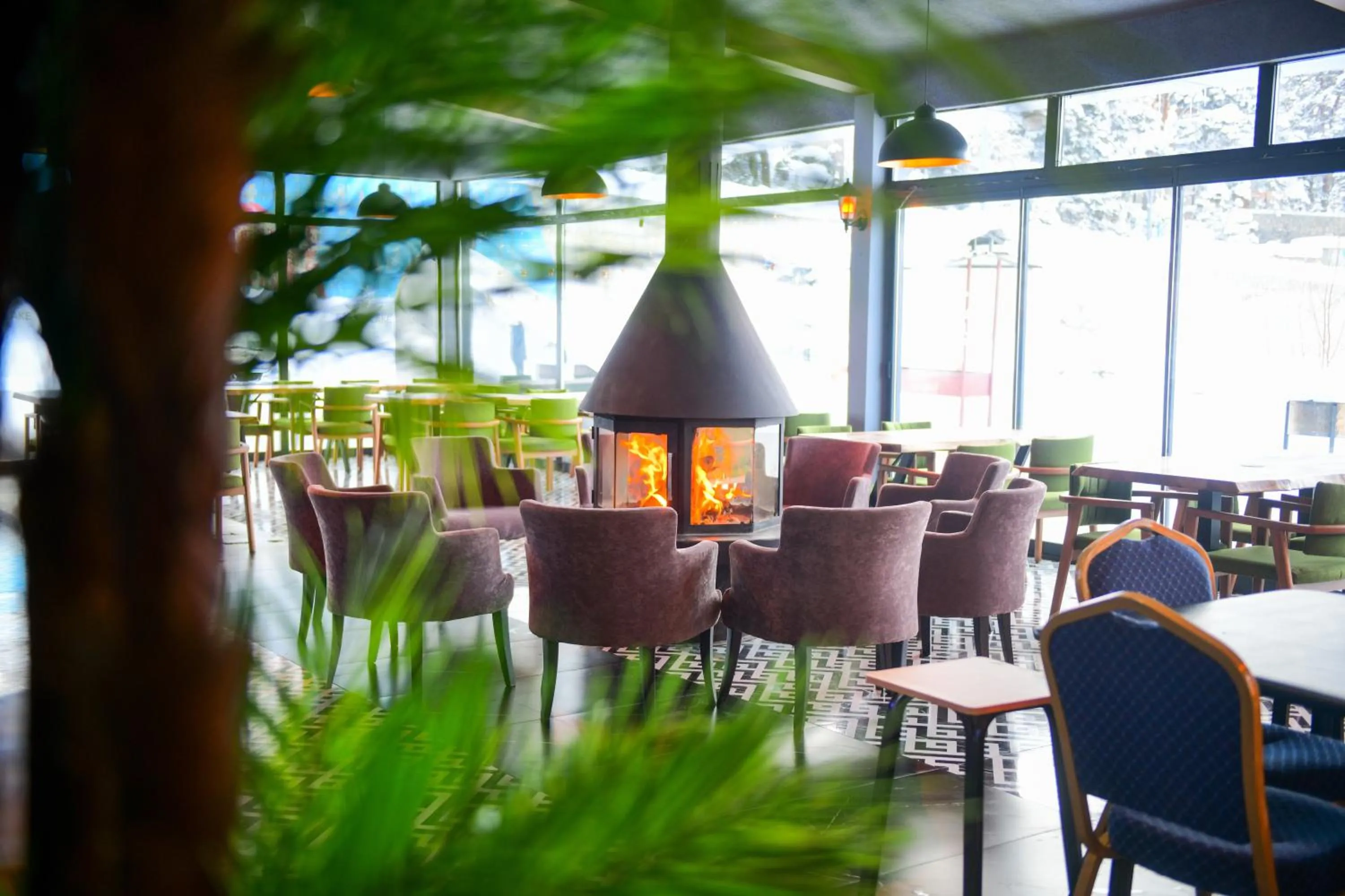 Lounge or bar in Snowflake Dag Hotel & SPA