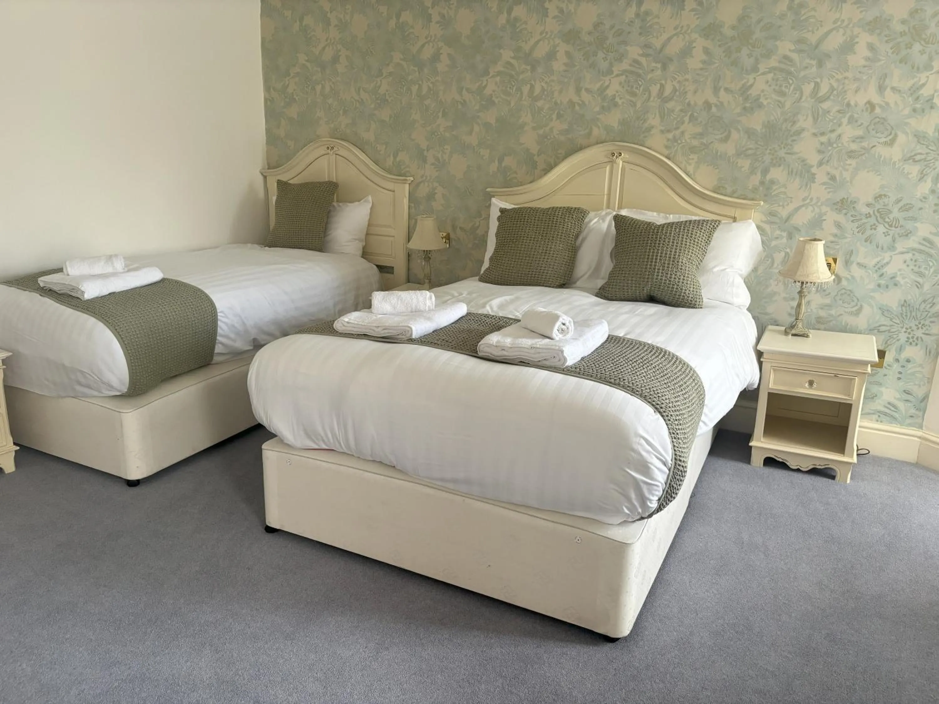 Family Room with Private Bathroom - single occupancy in Feathers Hotel Bar and Restaurant