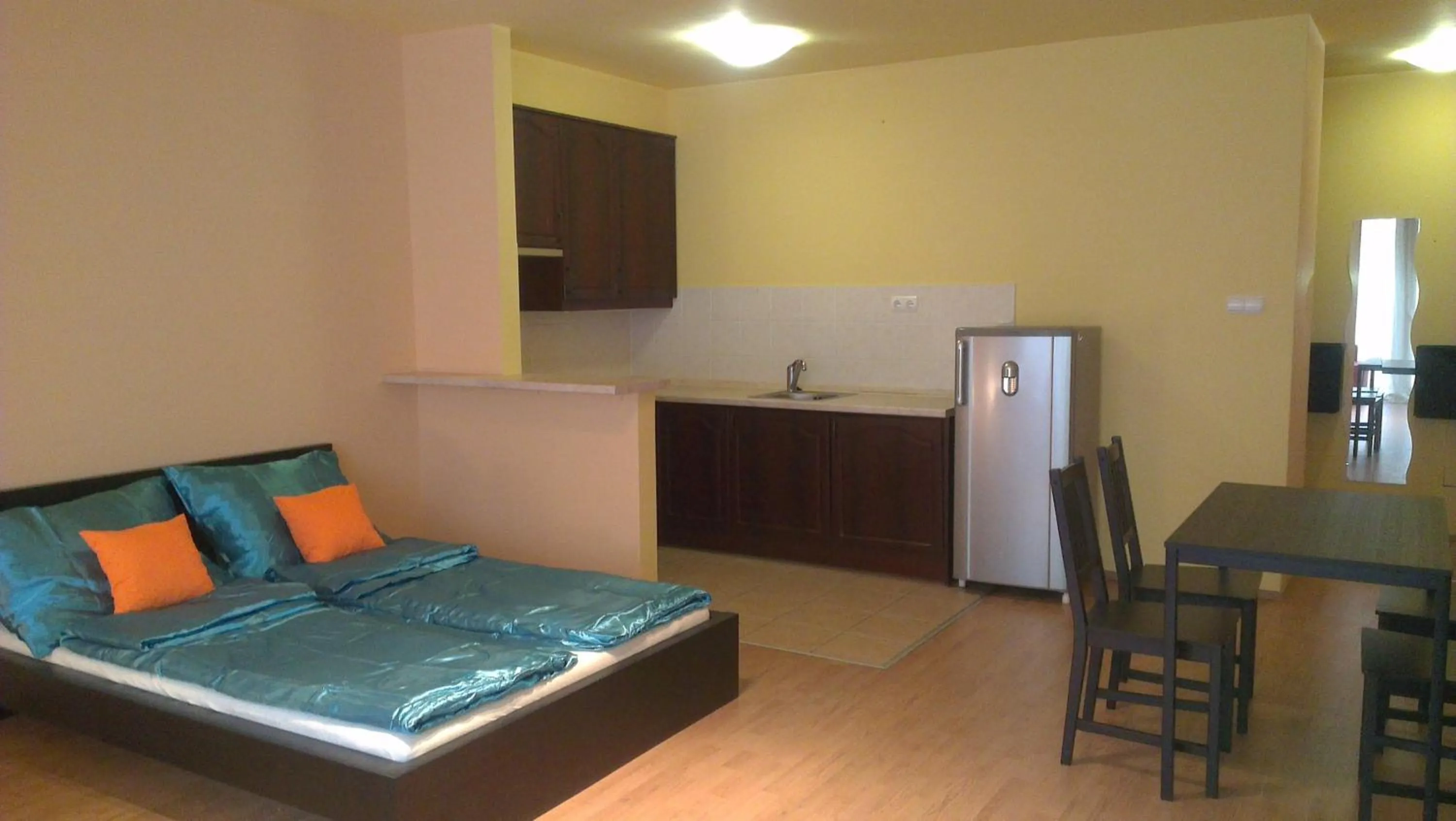 Kitchen or kitchenette in Apartman 4 you Wellness