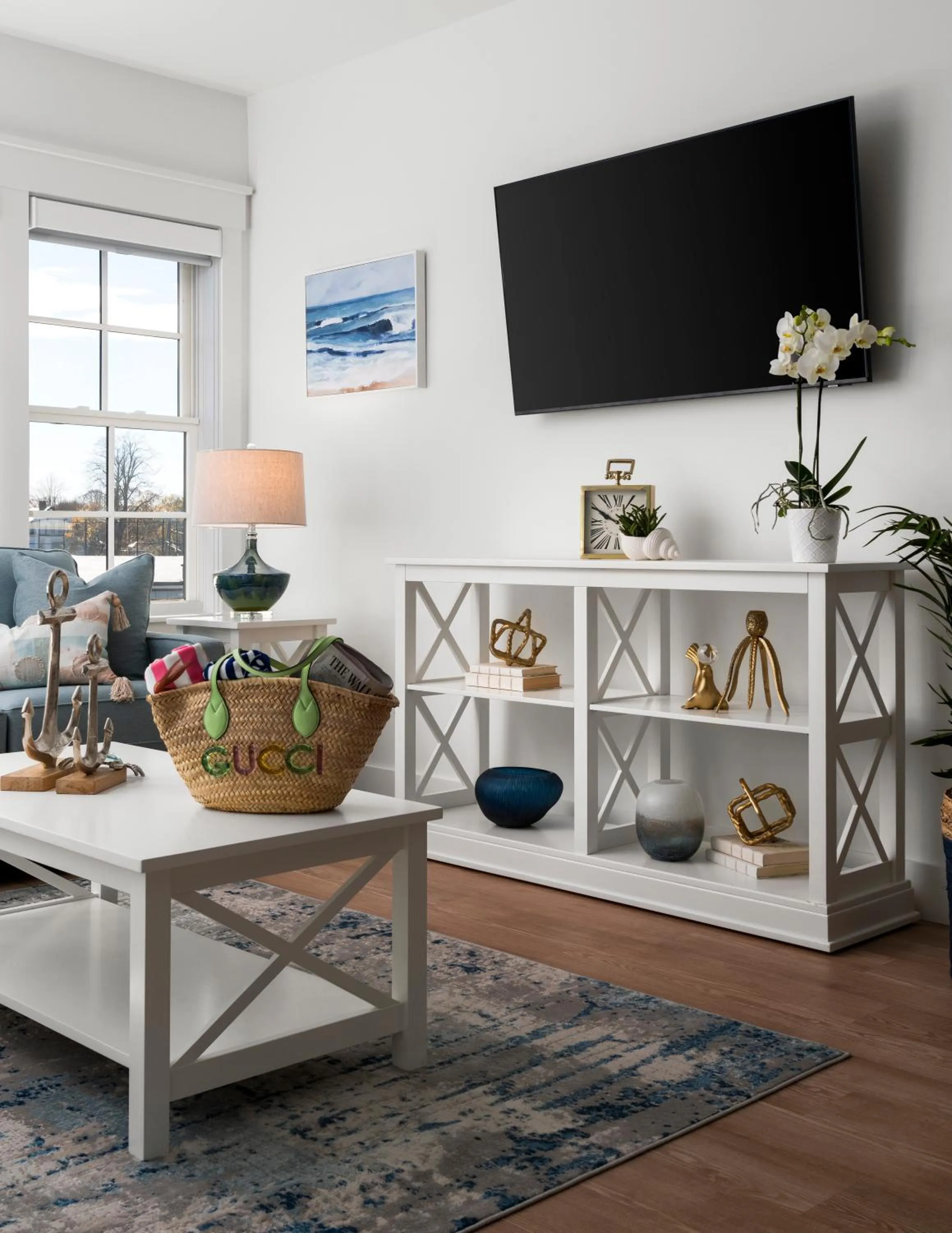 Living room in Island House Newport