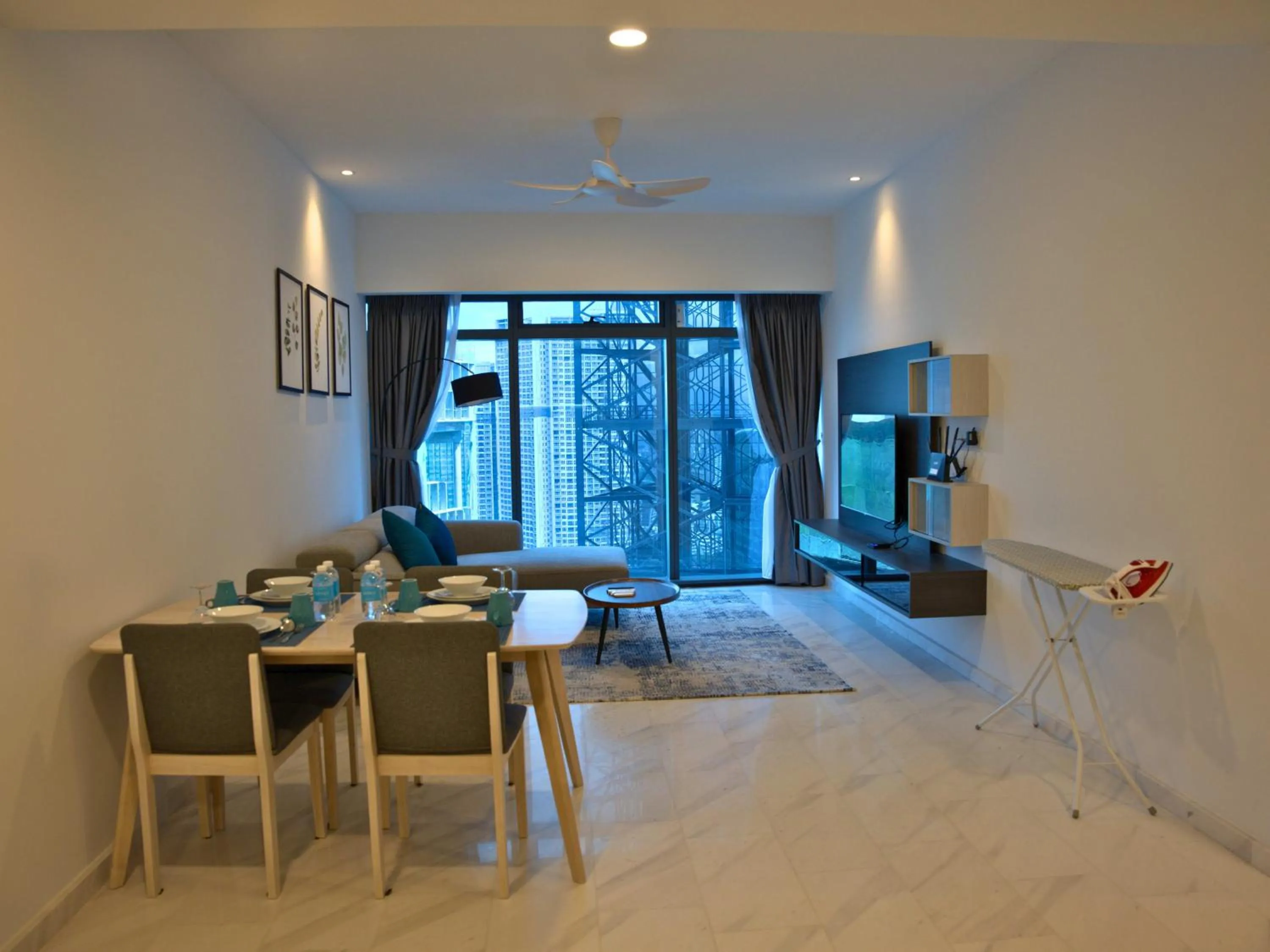 Living room in Eaton Residence Yemala