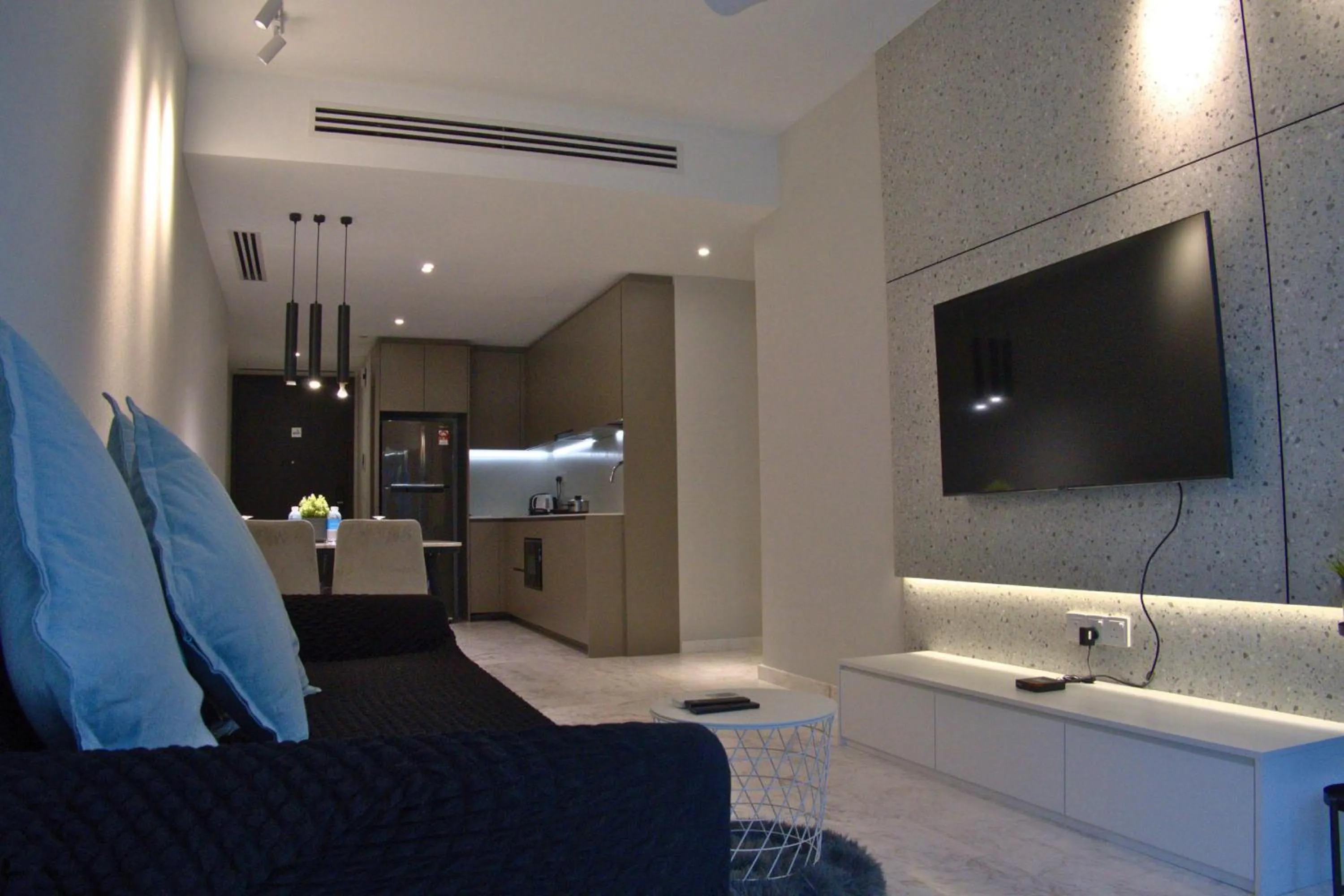 Seating area in Eaton Residence Yemala