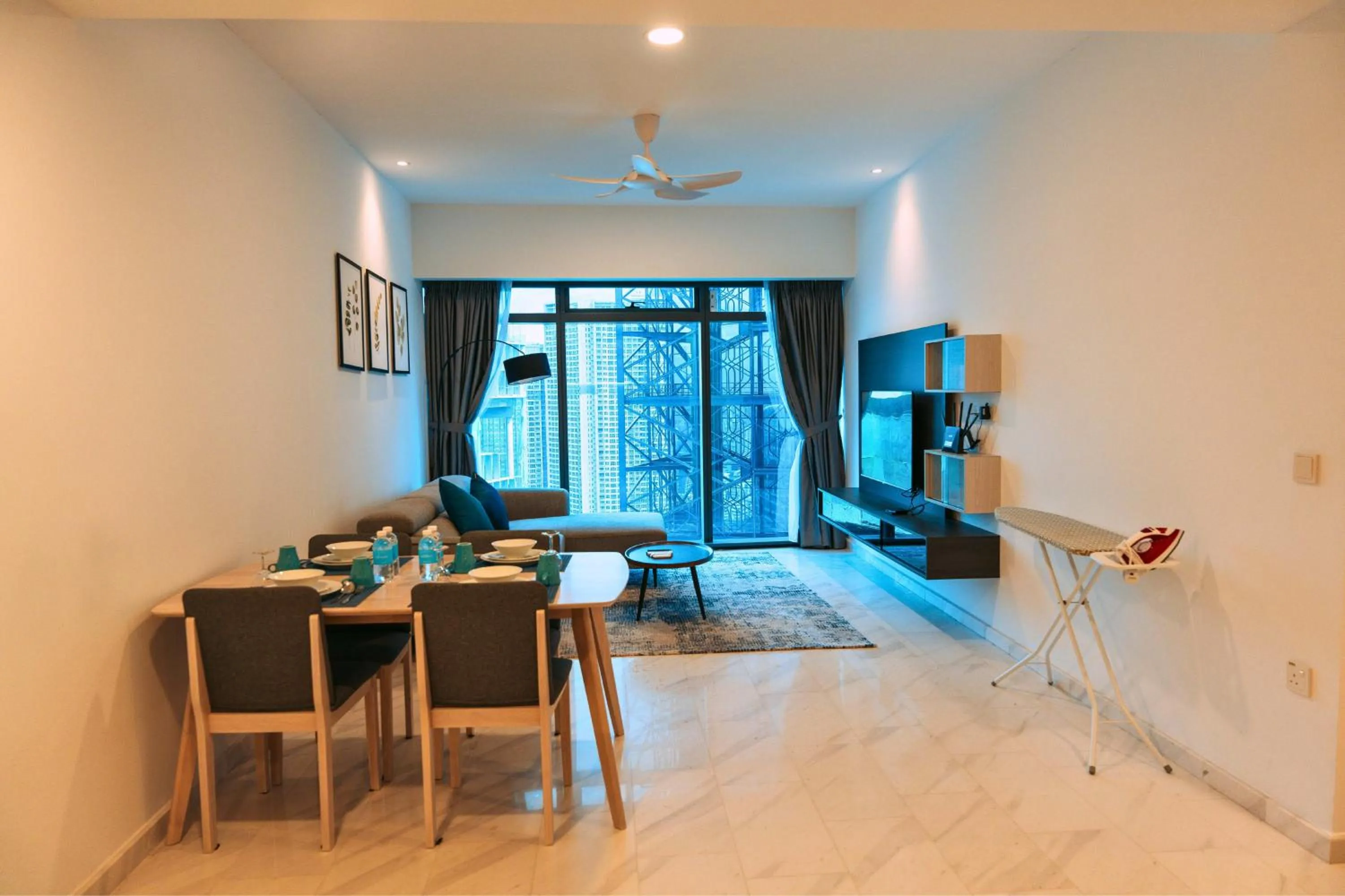 Living room in Eaton Residence Yemala