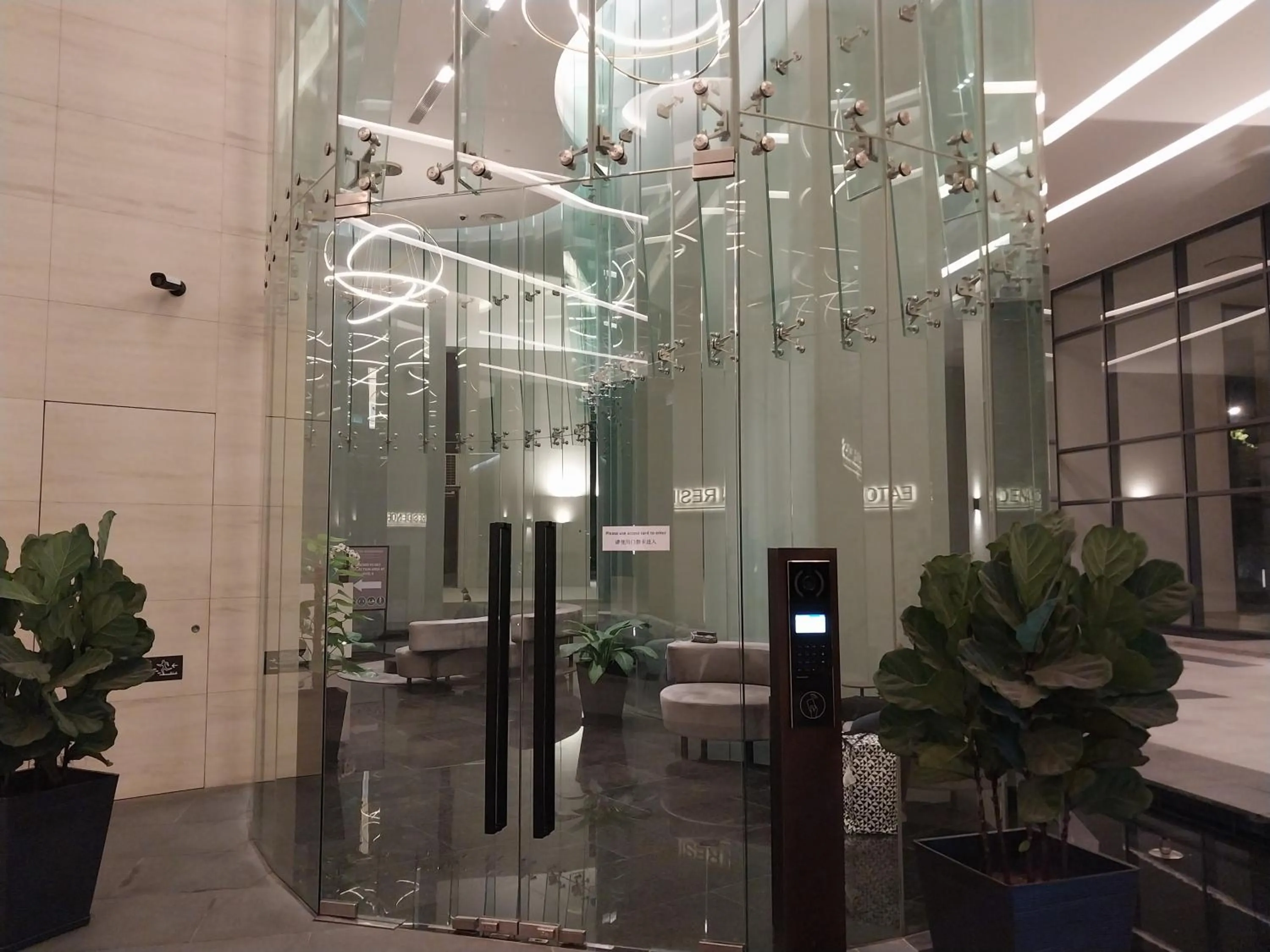 Lobby or reception in Eaton Residence Yemala