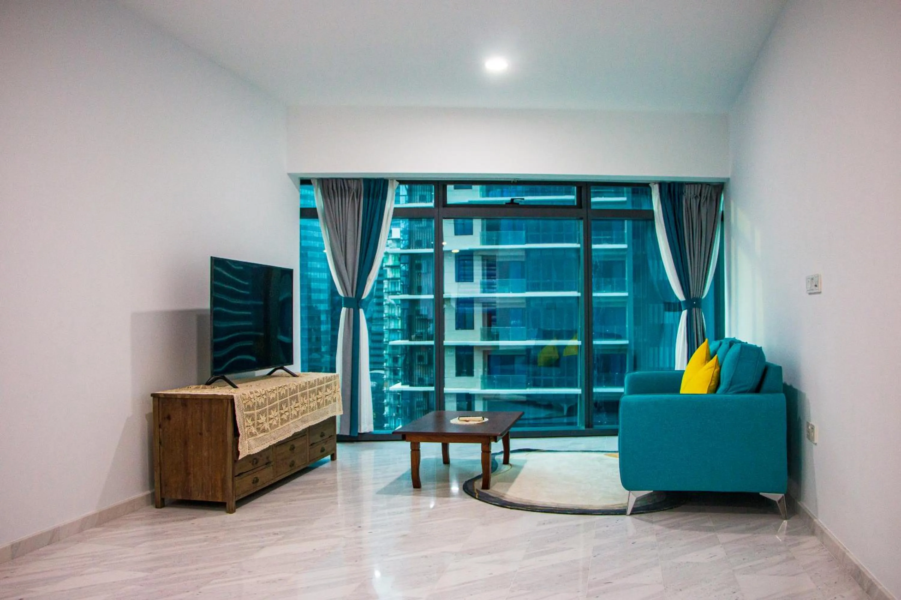 Living room in Eaton Residence Yemala