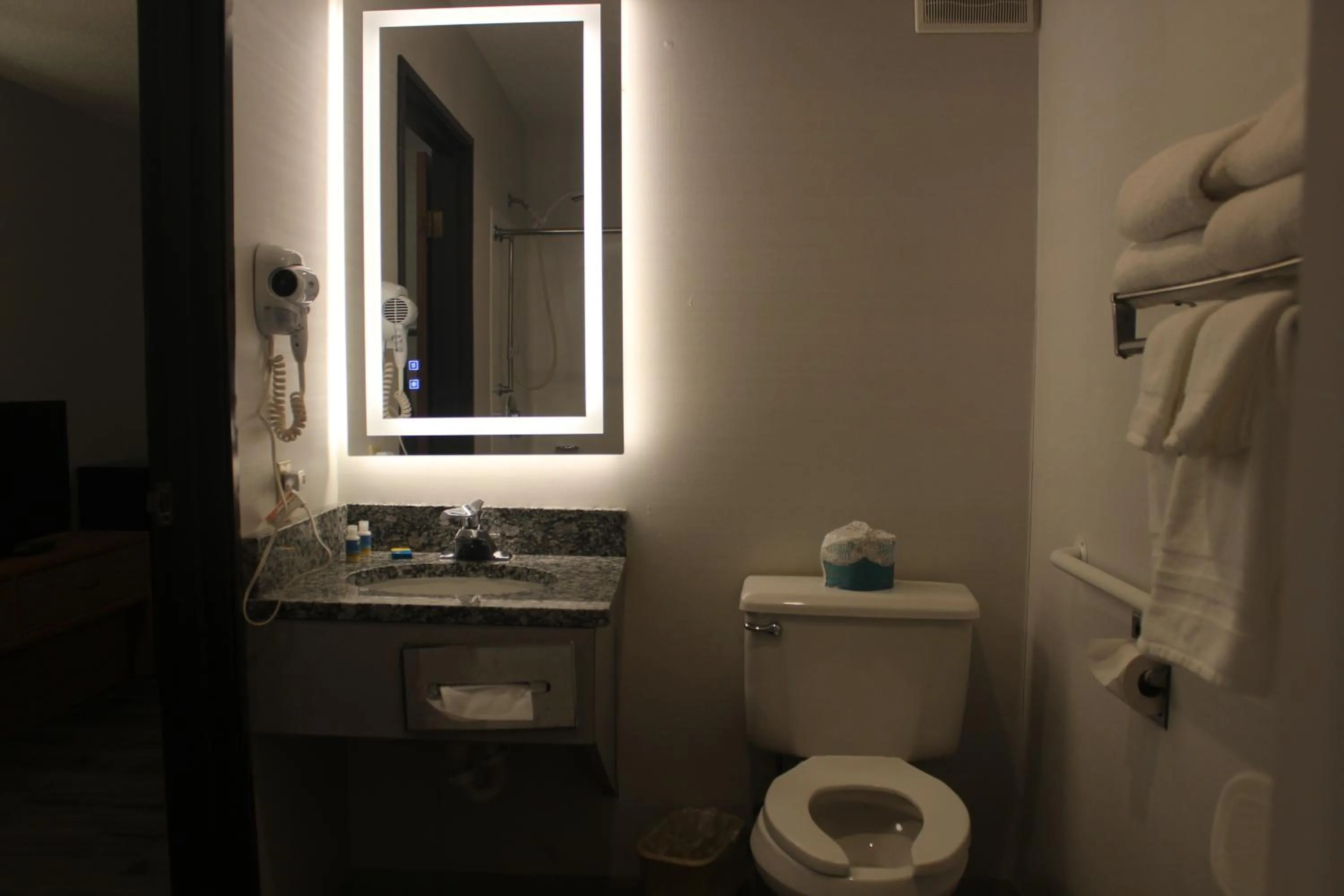 Shower in Eastwood Inn