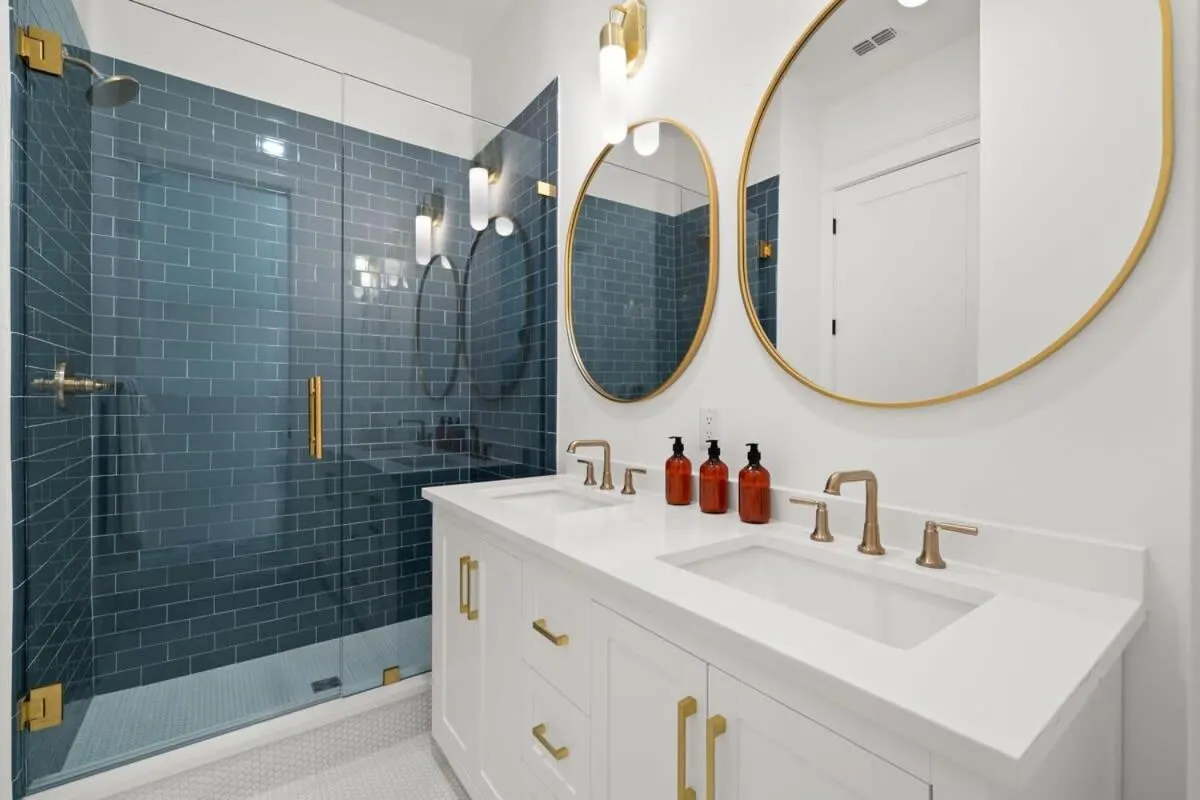 Shower in Akoya House at The Gemma by Brightwild
