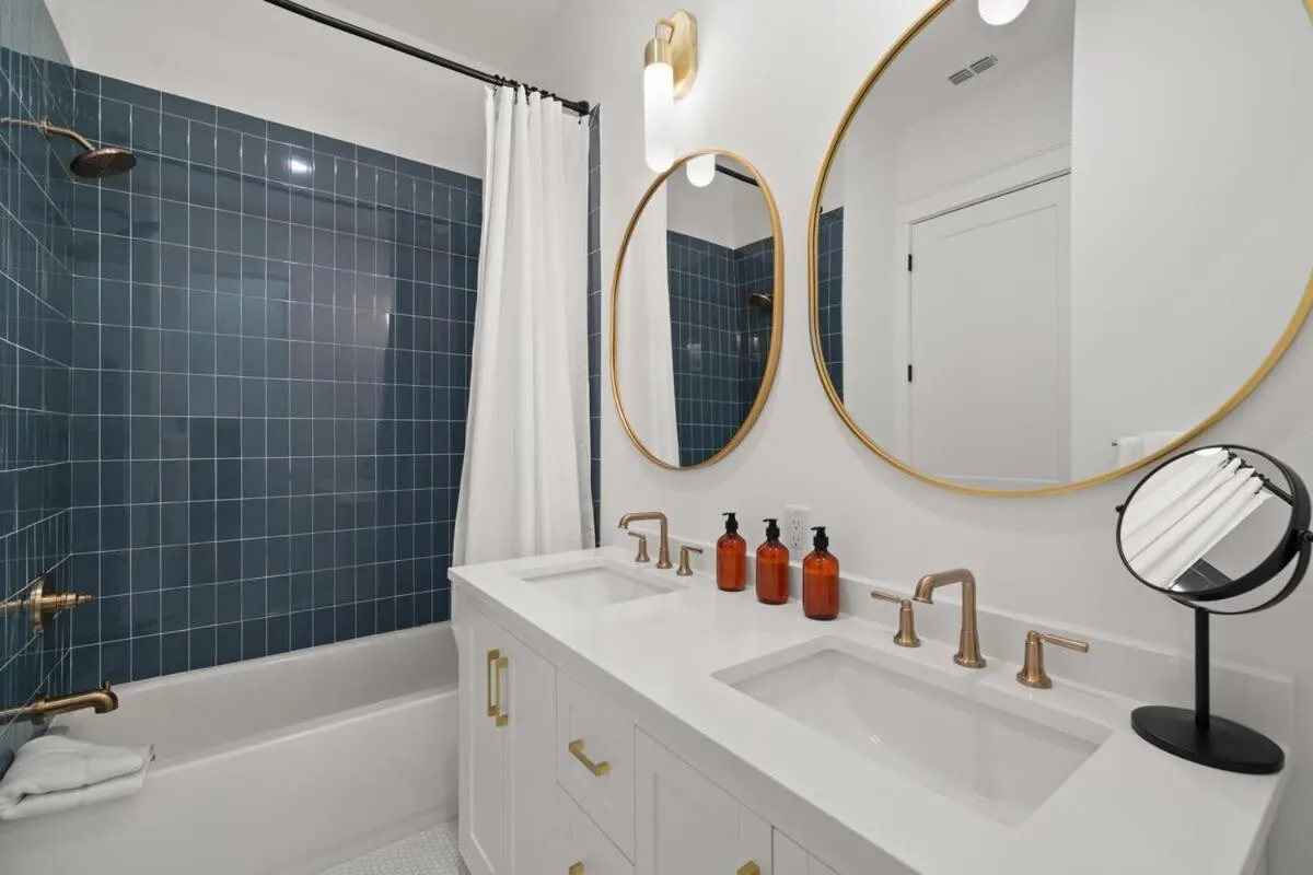 Shower in Akoya House at The Gemma by Brightwild