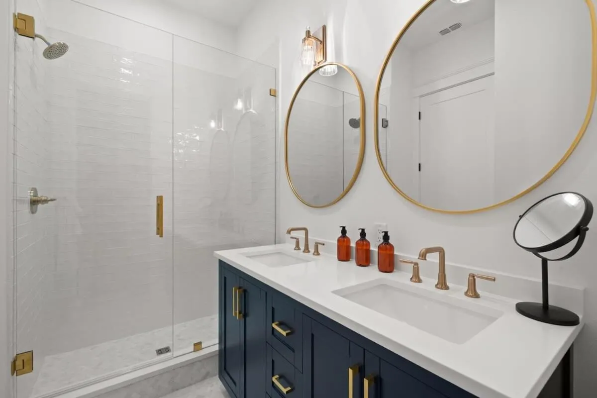 Shower in Akoya House at The Gemma by Brightwild