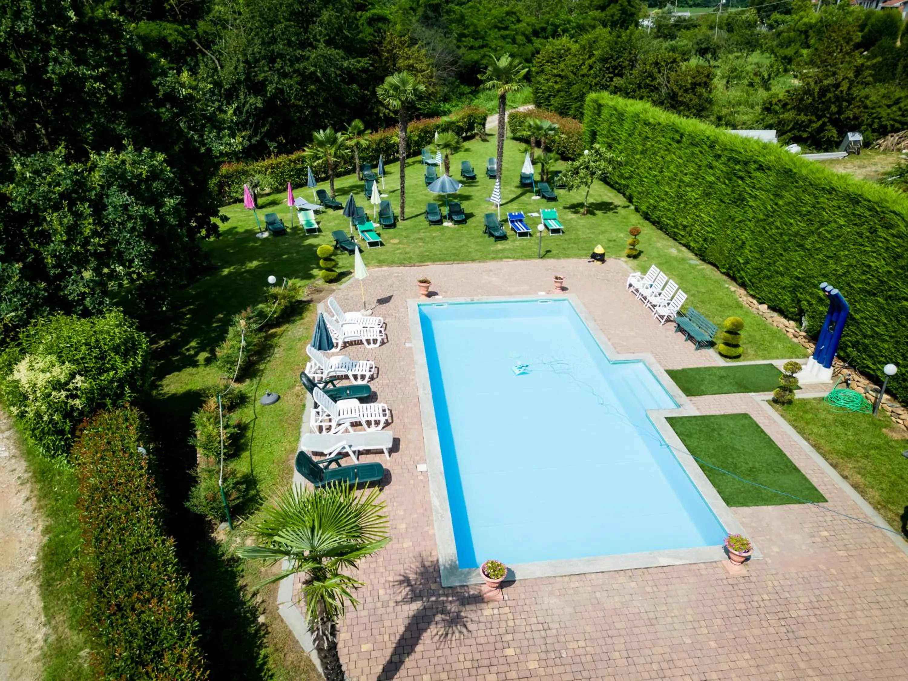 Pool view in Agriturismo Parco Campofelice