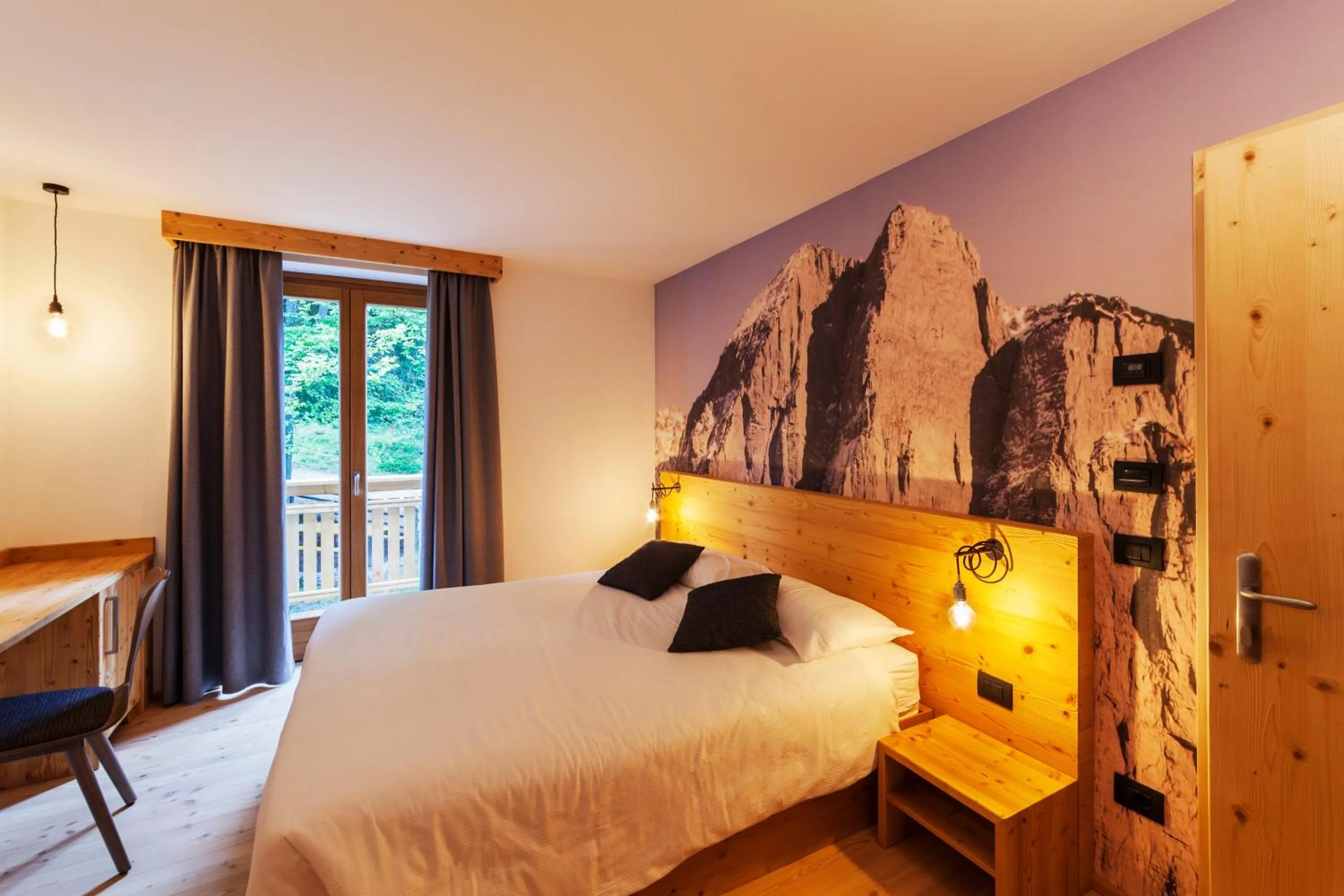 Bed in Rifugio La Montanara