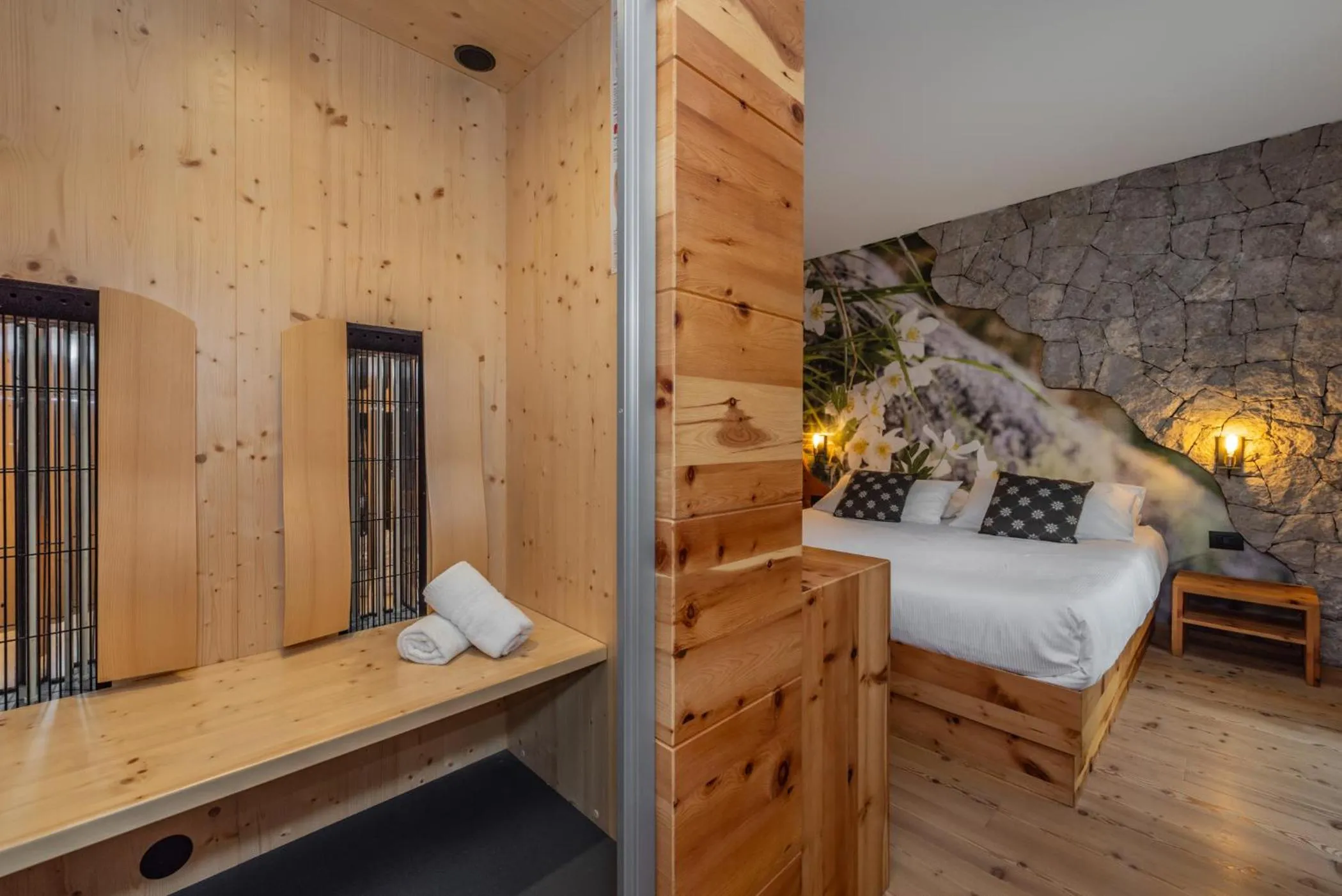 Bed in Rifugio La Montanara