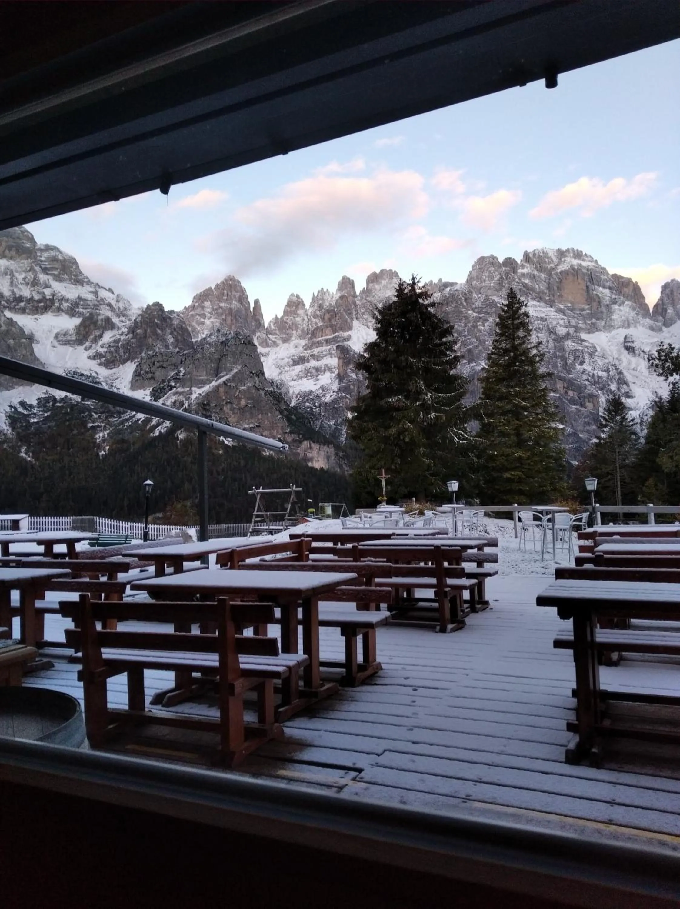 Balcony/Terrace in Rifugio La Montanara