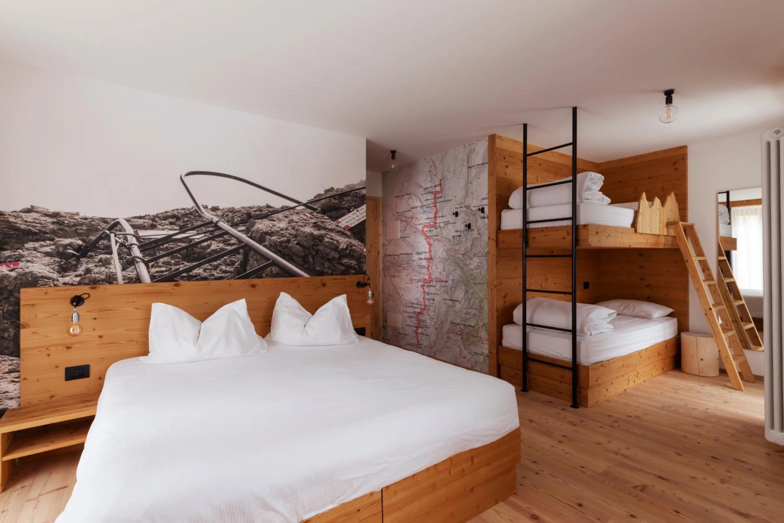 Bed in Rifugio La Montanara