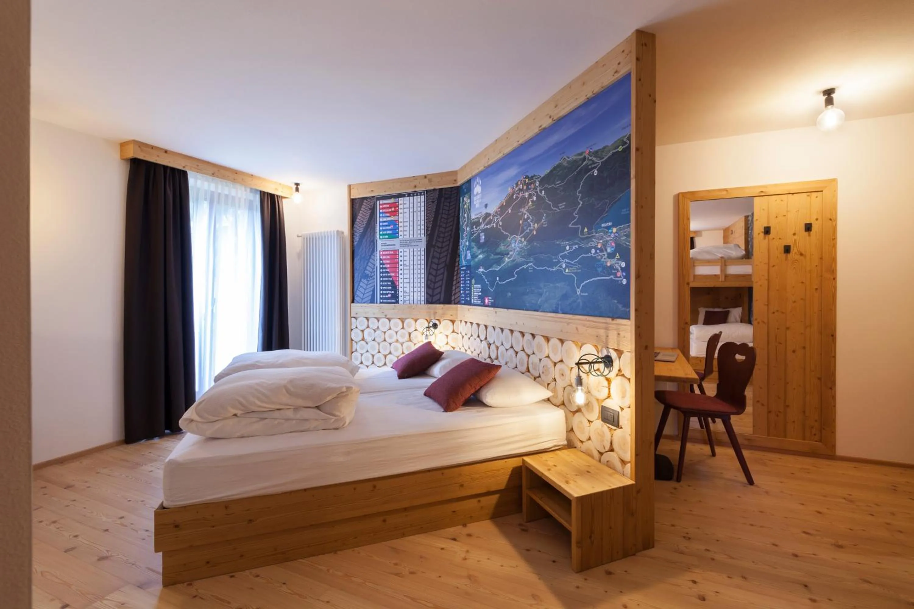 Bed in Rifugio La Montanara