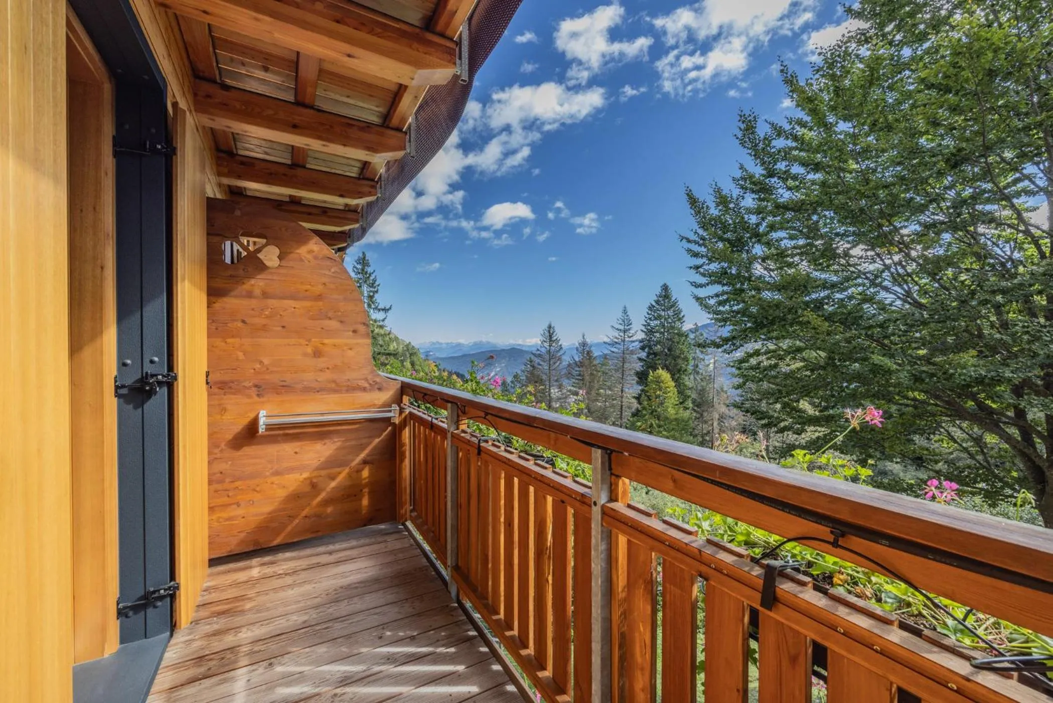 Balcony/Terrace in Rifugio La Montanara