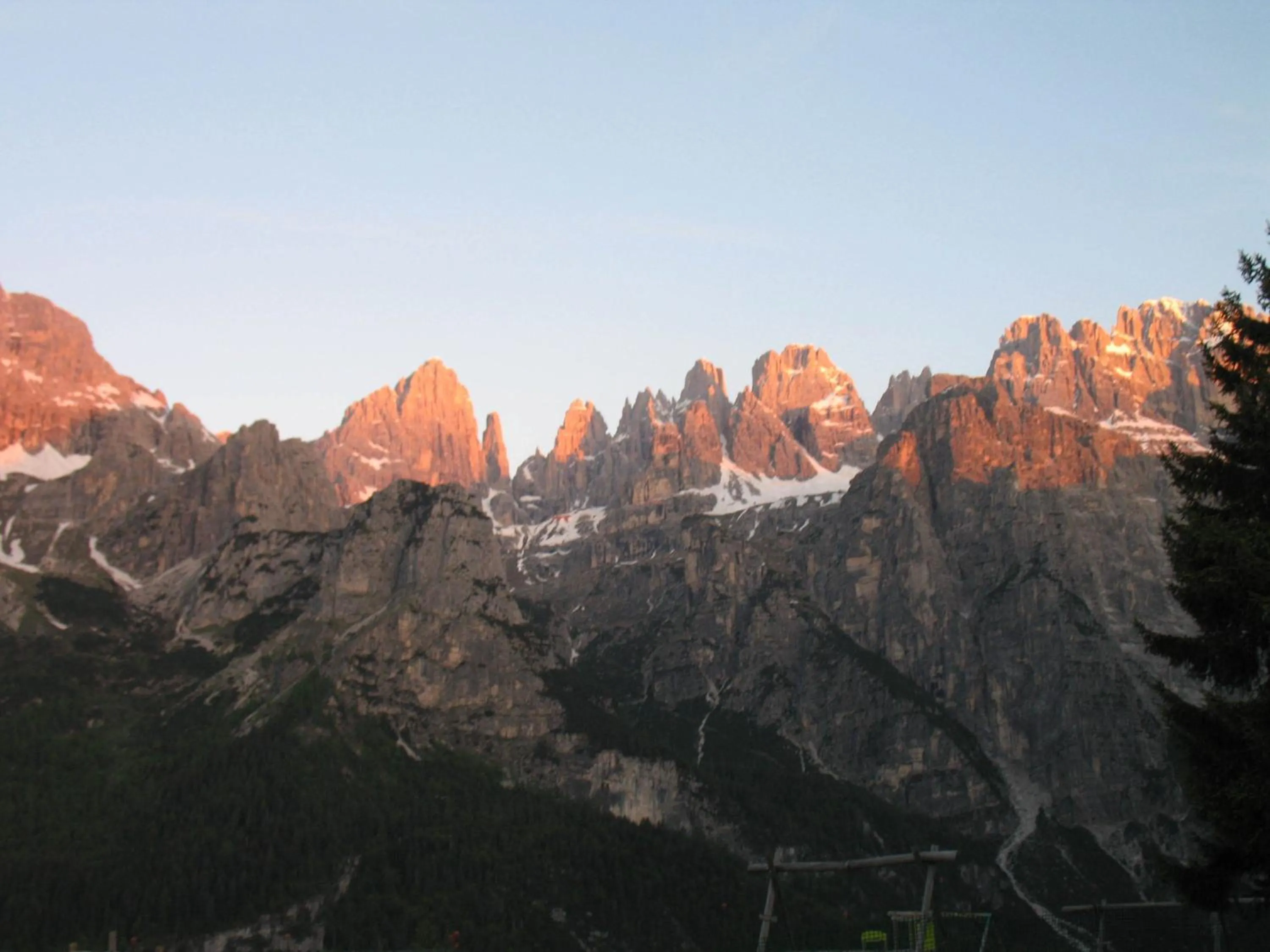 Natural landscape in Rifugio La Montanara