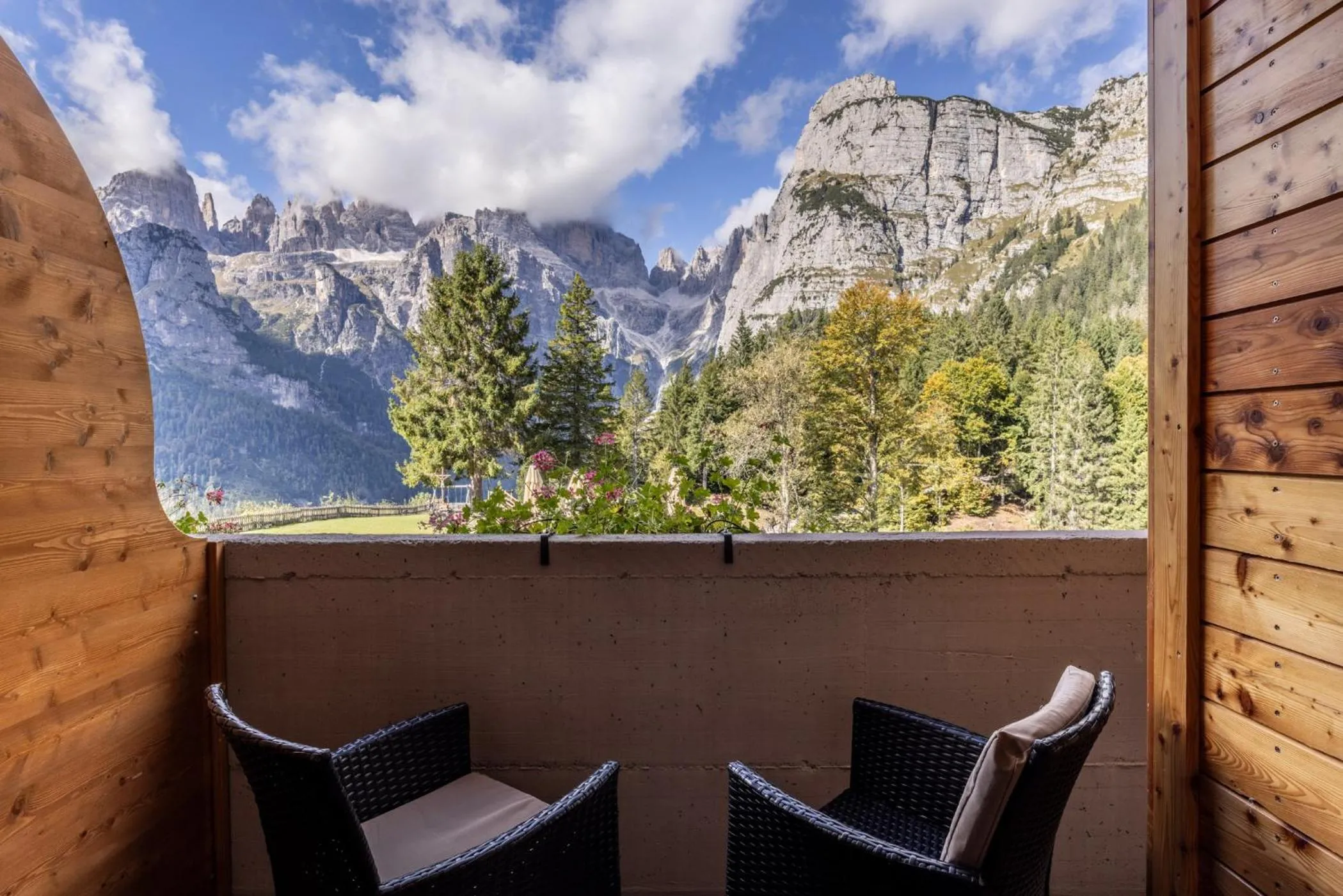 Balcony/Terrace in Rifugio La Montanara