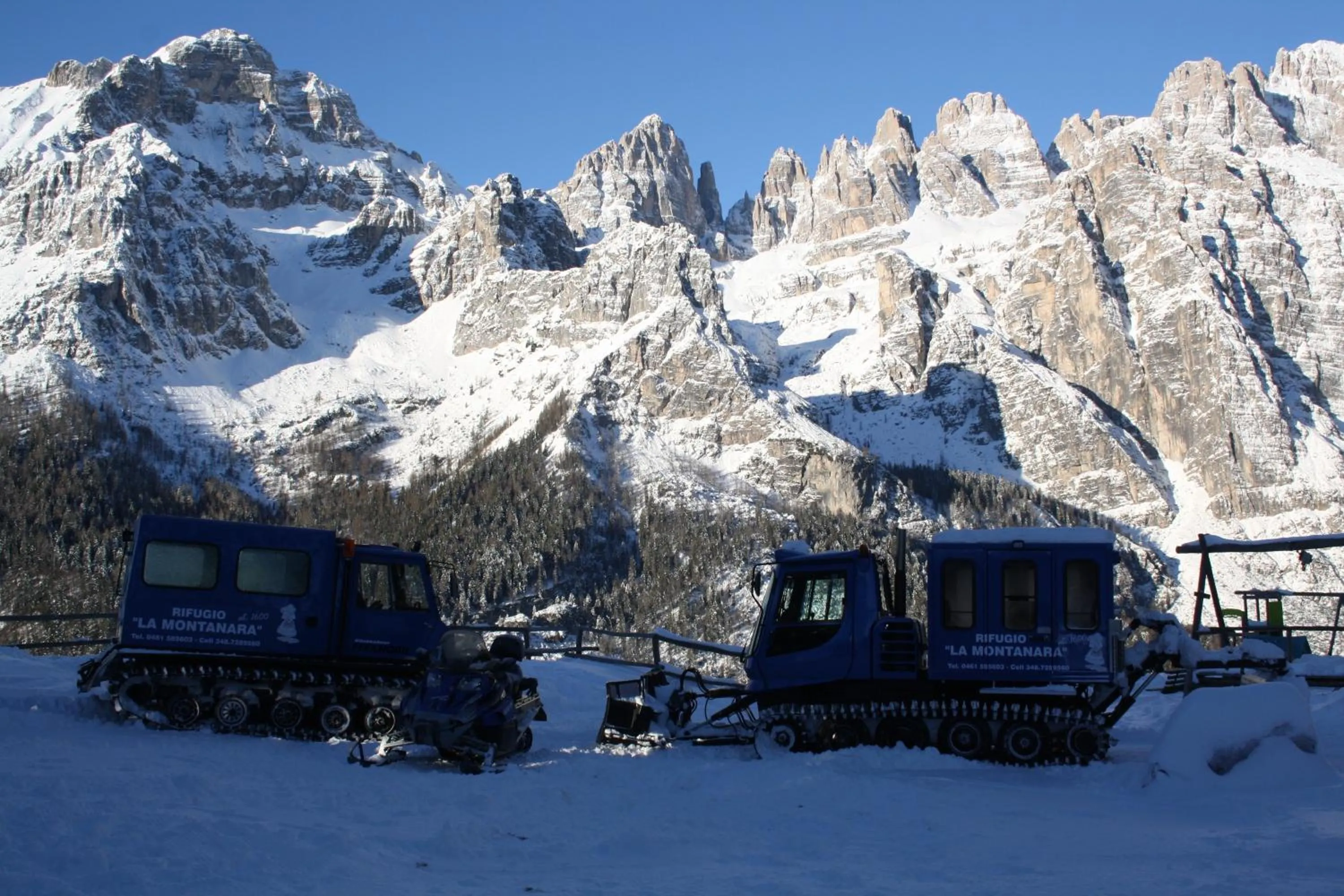 Natural landscape in Rifugio La Montanara