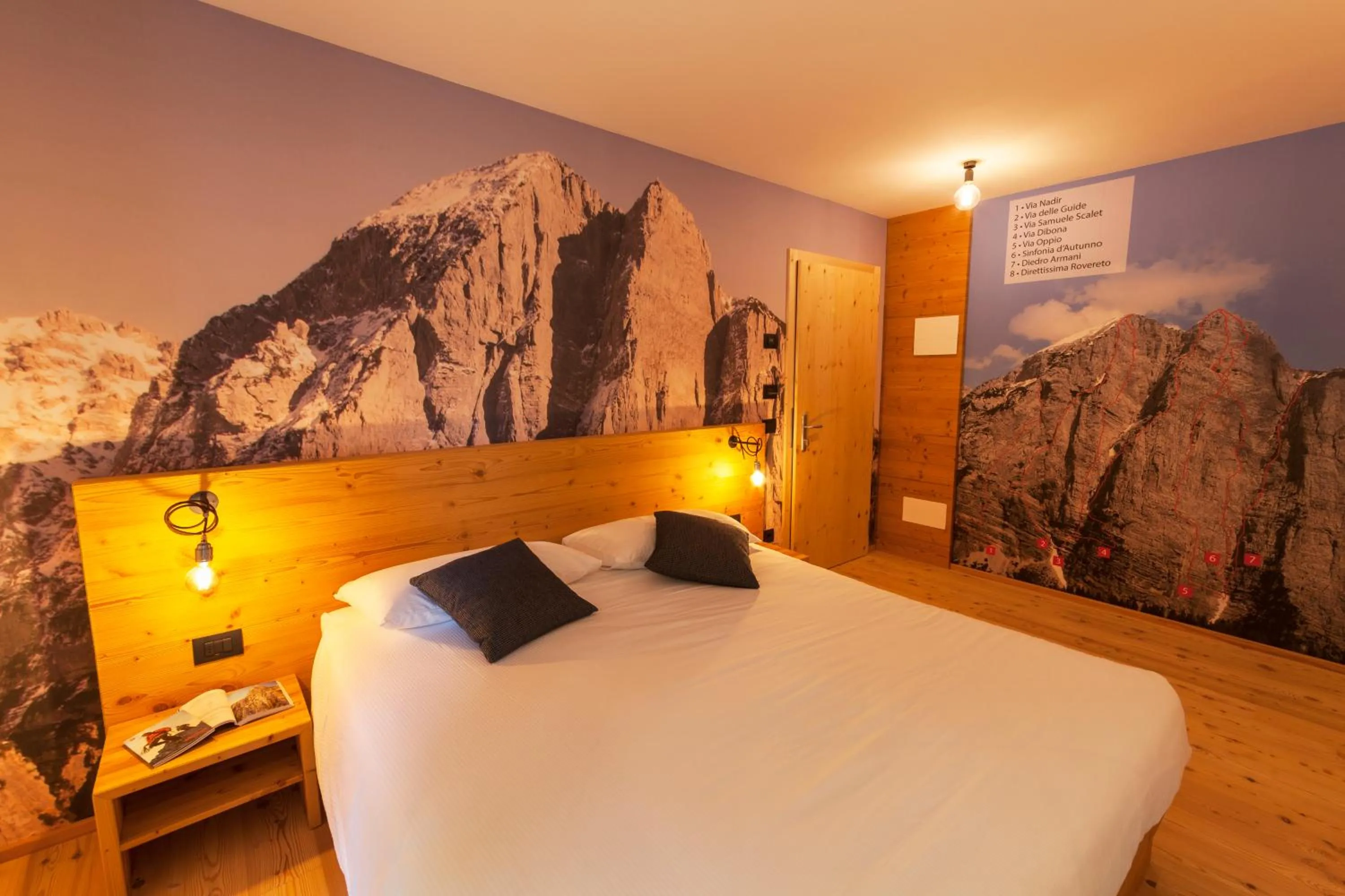 Bed in Rifugio La Montanara