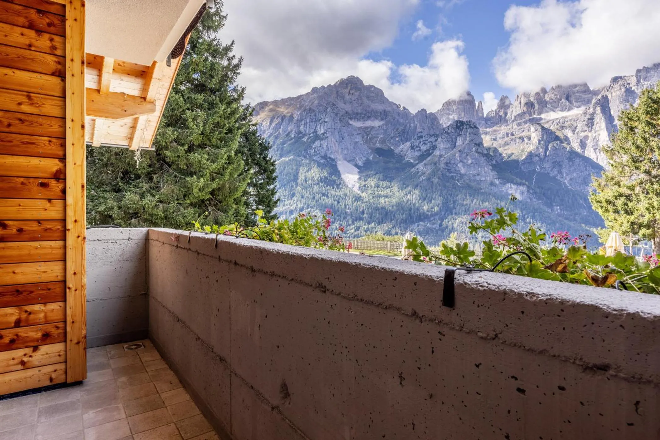 Balcony/Terrace in Rifugio La Montanara