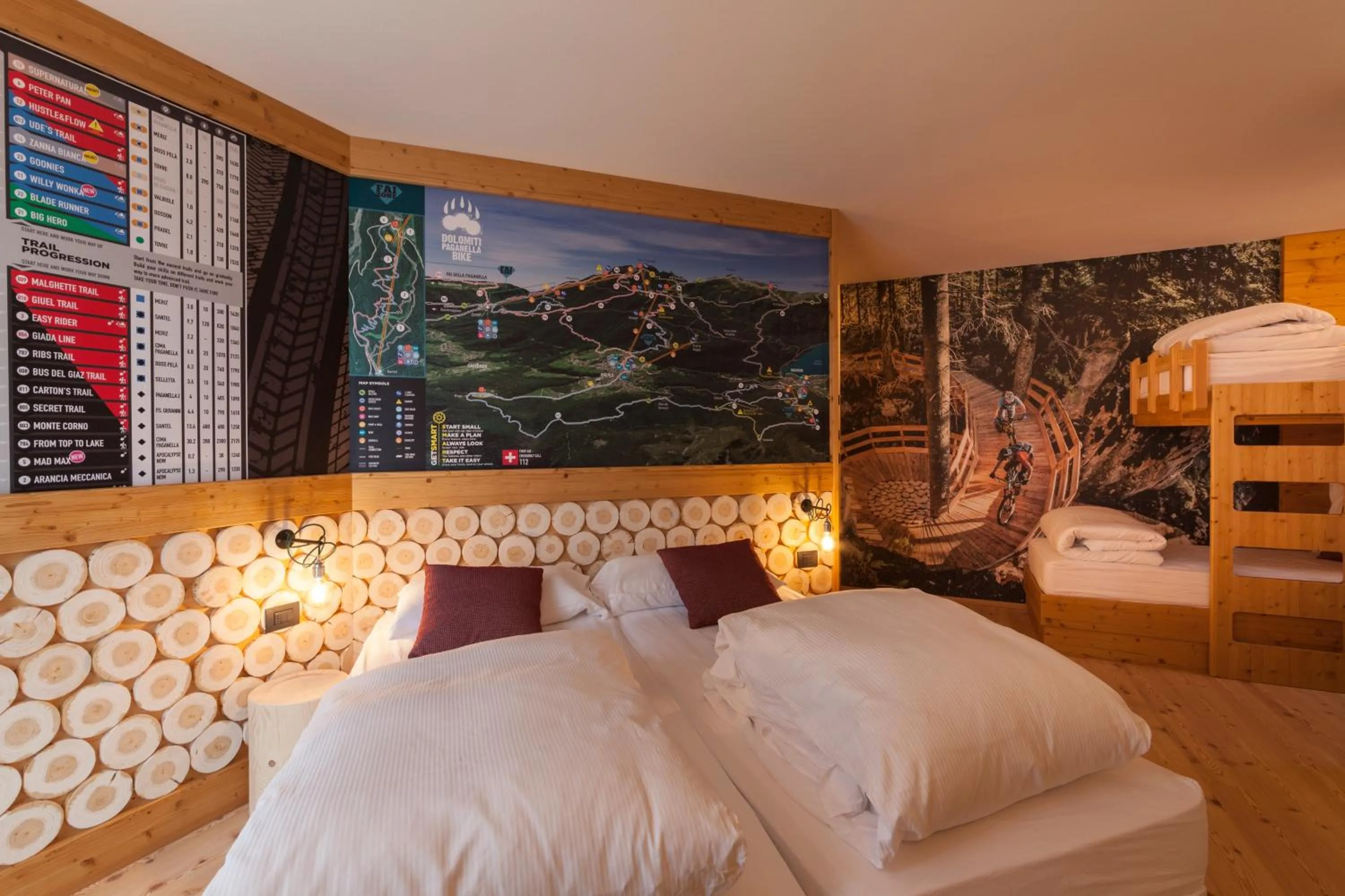 Photo of the whole room, Bed in Rifugio La Montanara