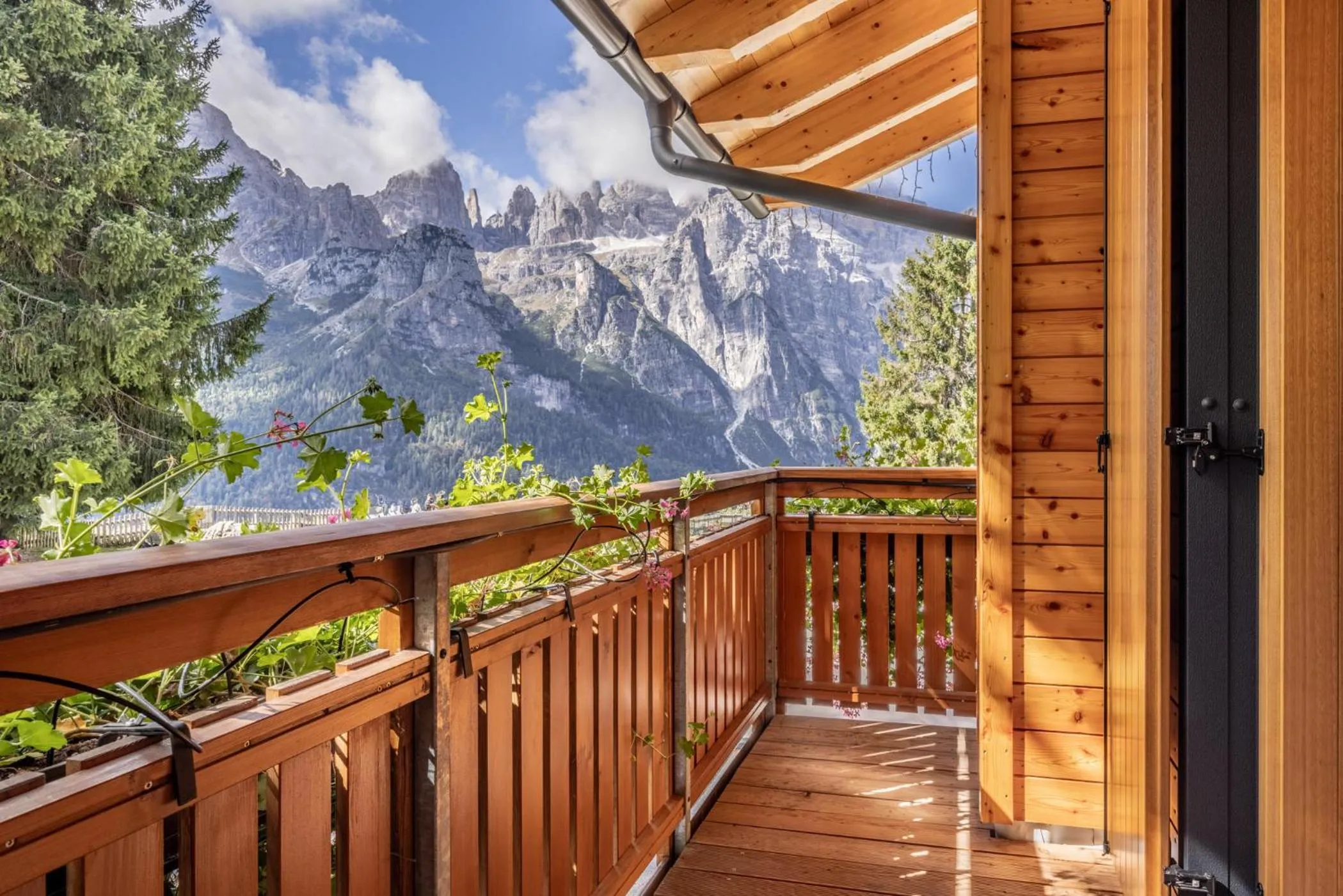 Balcony/Terrace in Rifugio La Montanara