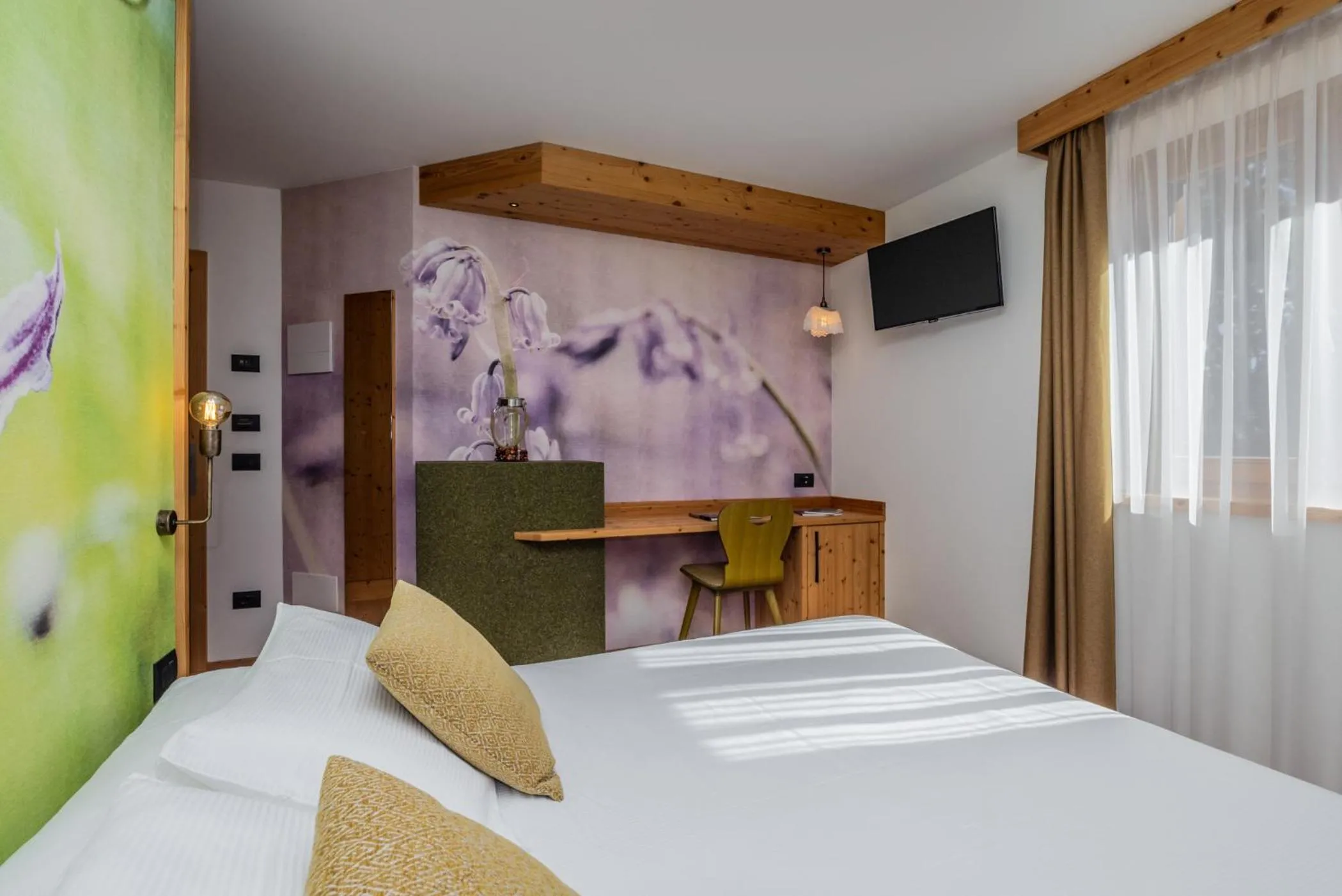 Bedroom, Bed in Rifugio La Montanara