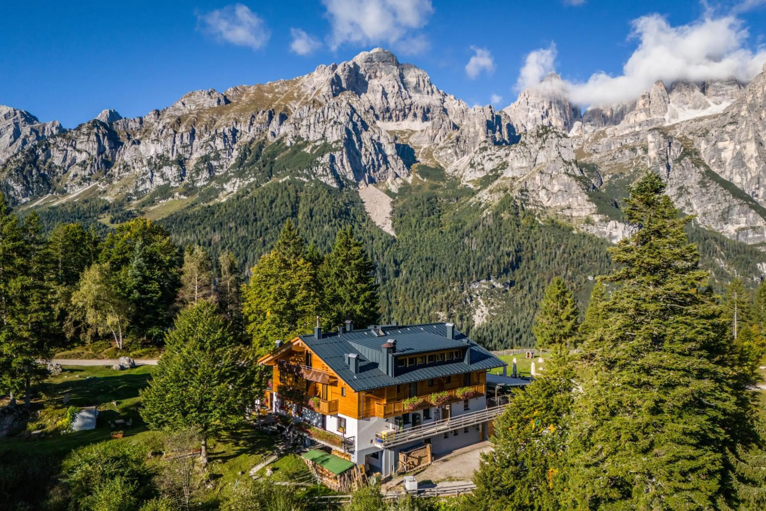 Natural landscape in Rifugio La Montanara