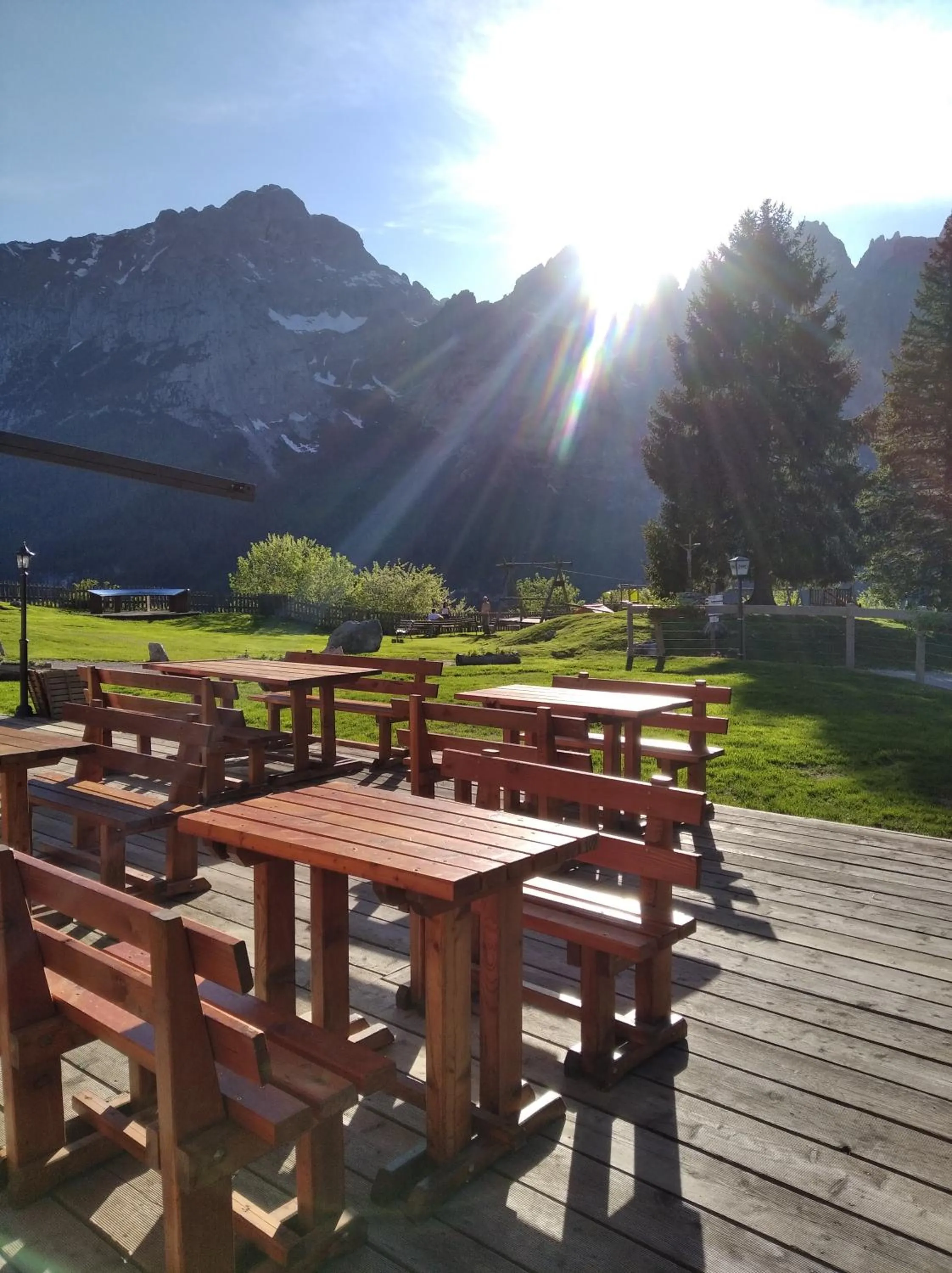 Balcony/Terrace in Rifugio La Montanara