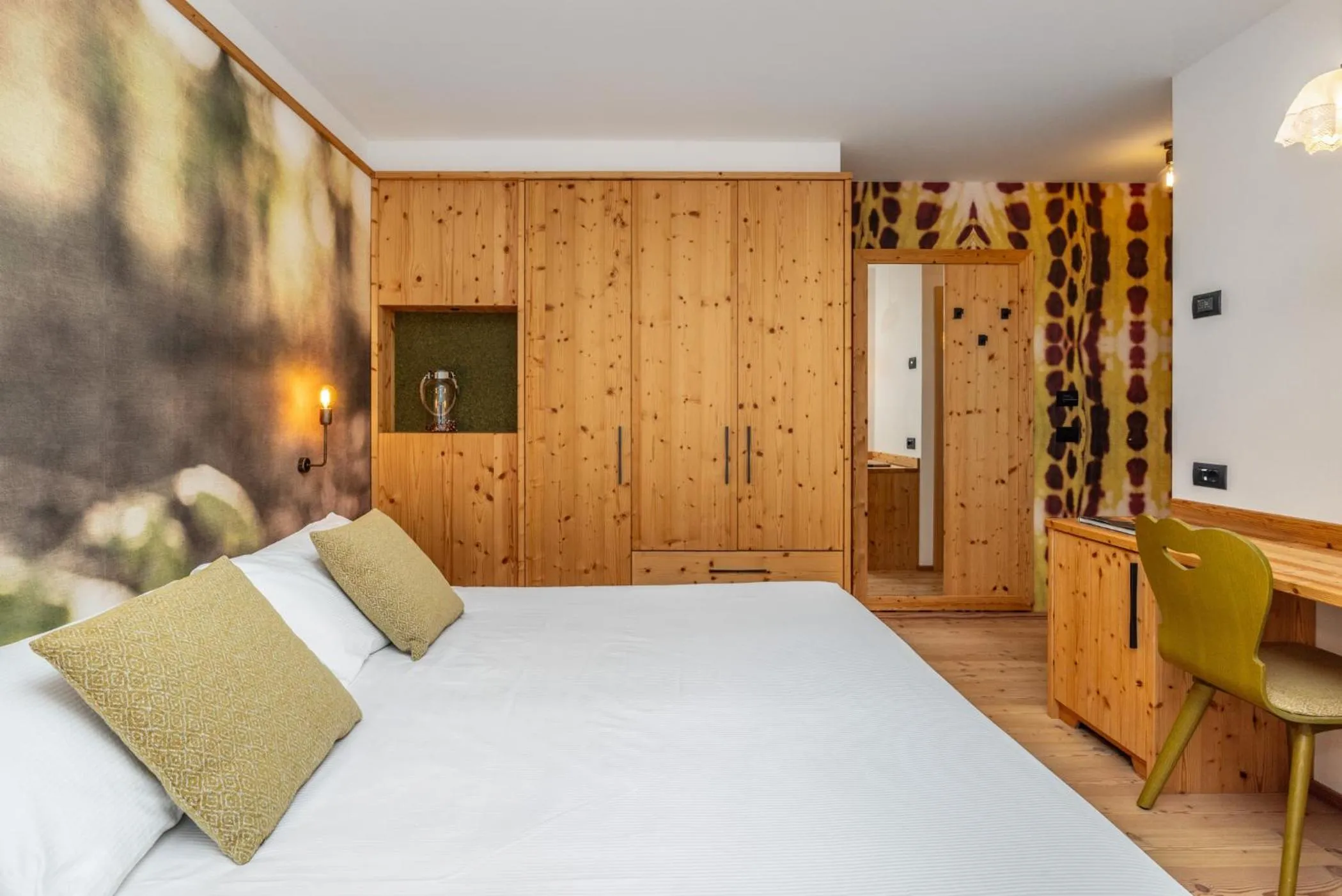 Bedroom, Bed in Rifugio La Montanara
