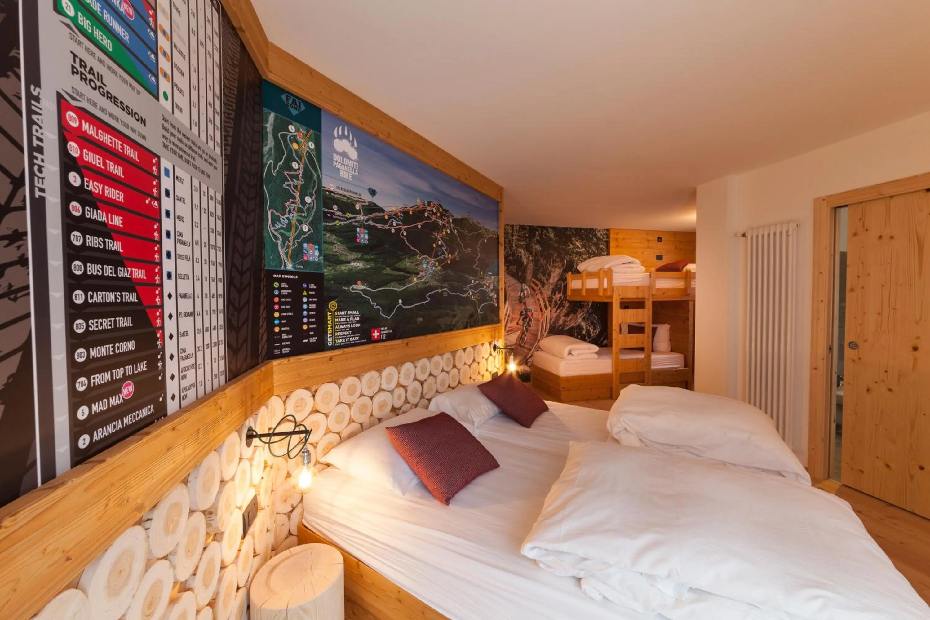 Bedroom, Bed in Rifugio La Montanara