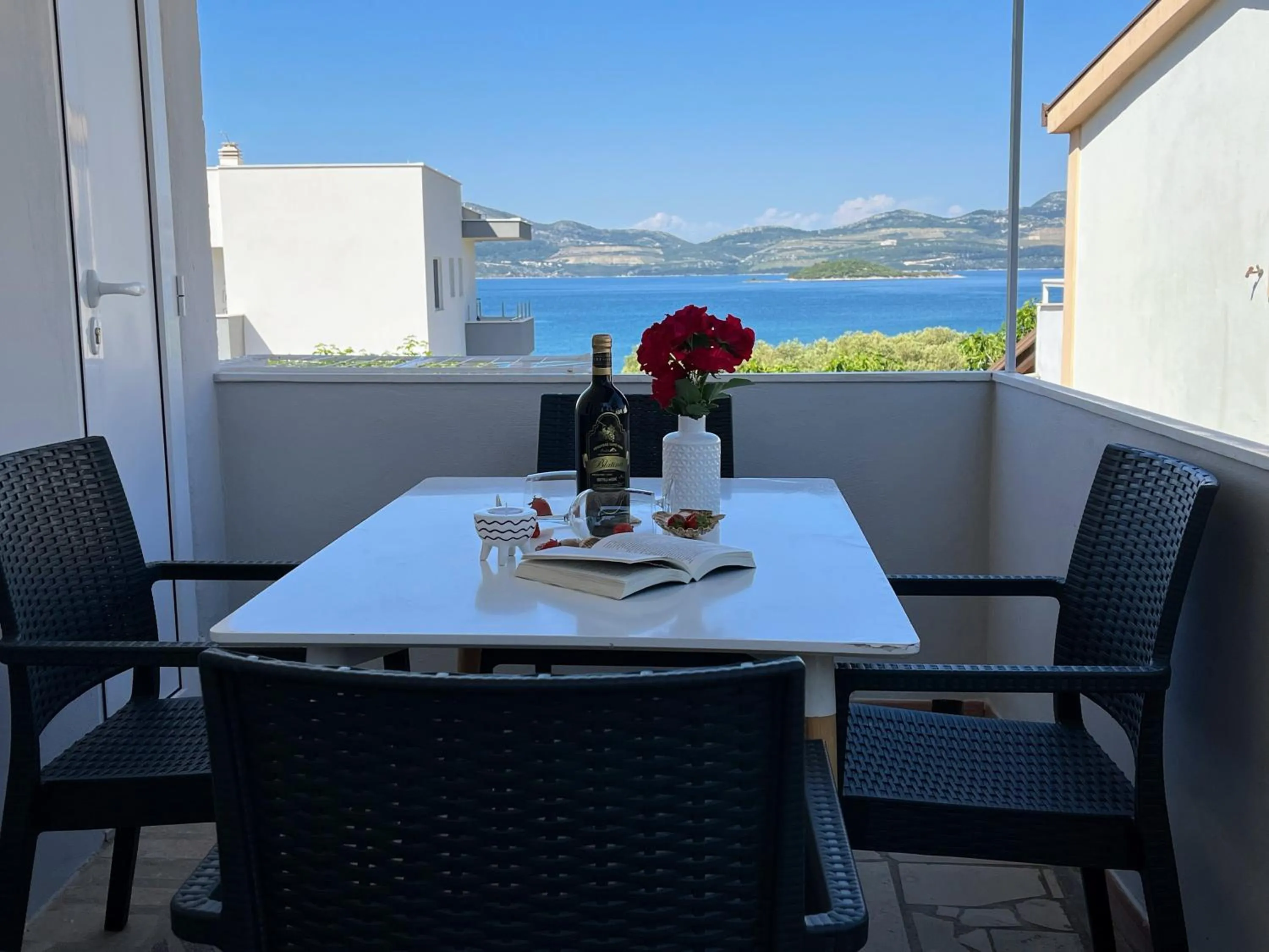 Balcony/Terrace in Apartments Medic