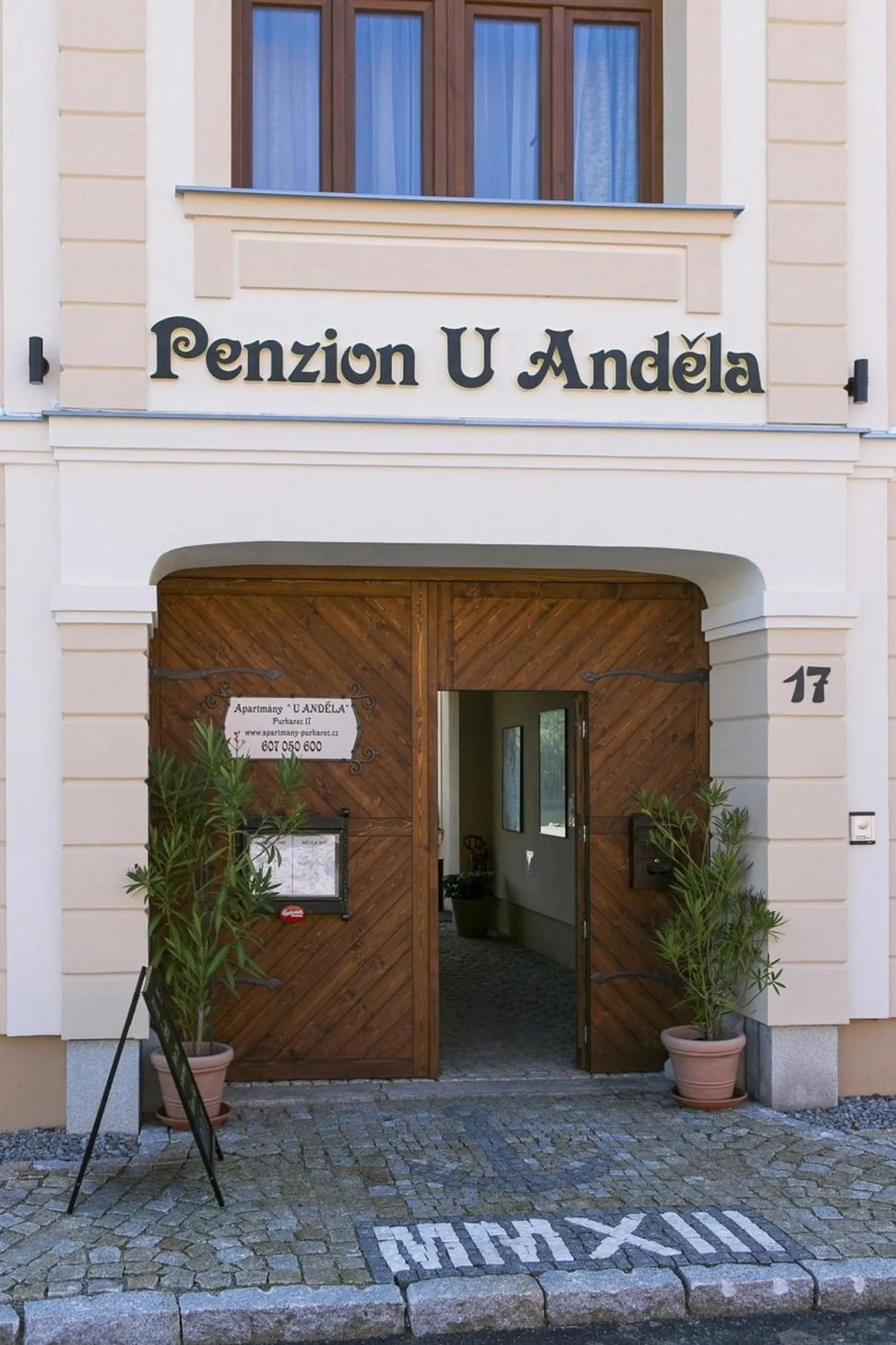 Facade/entrance in Apartmány U Anděla