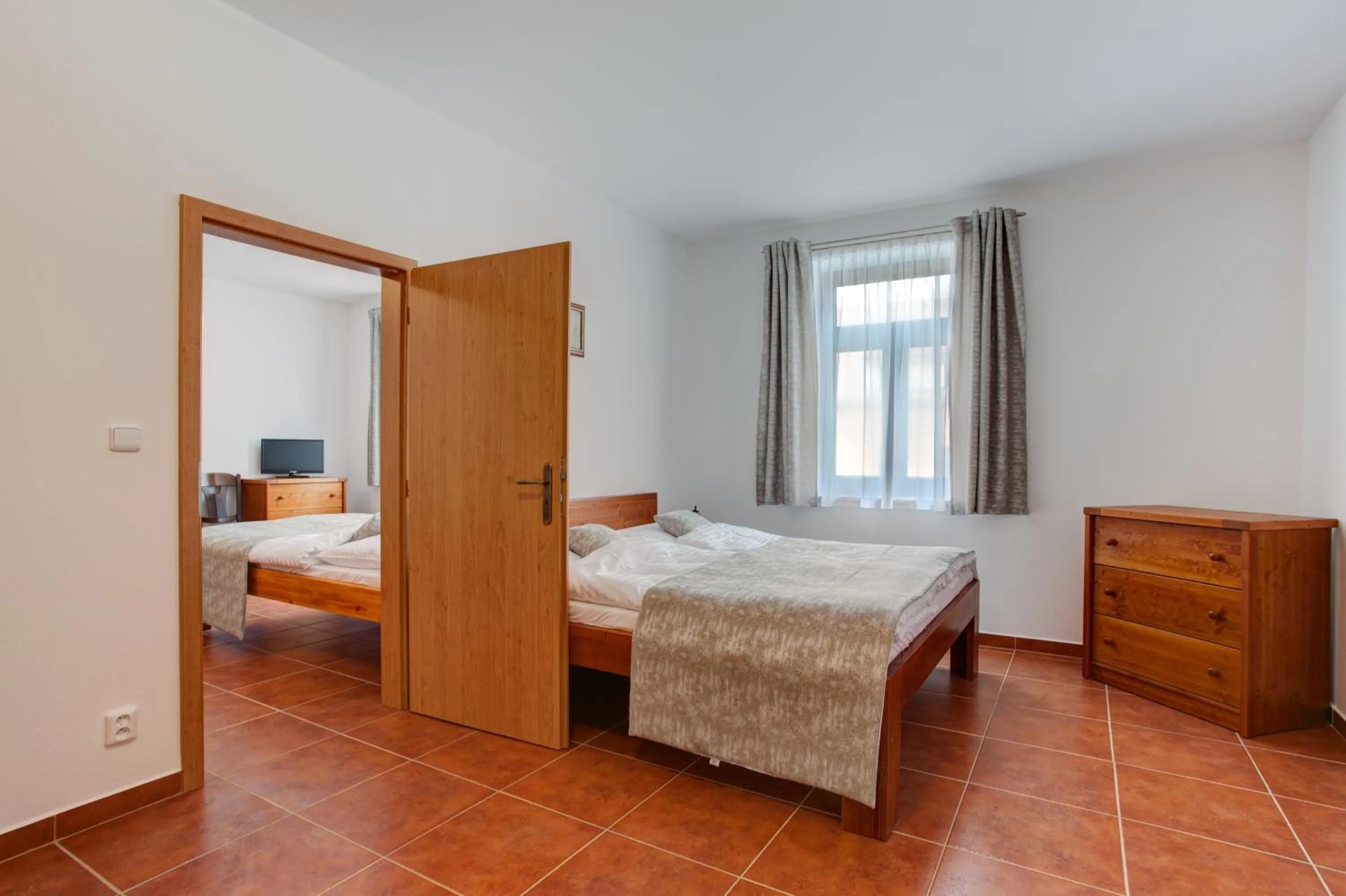 Photo of the whole room, Bed in Apartmány U Anděla