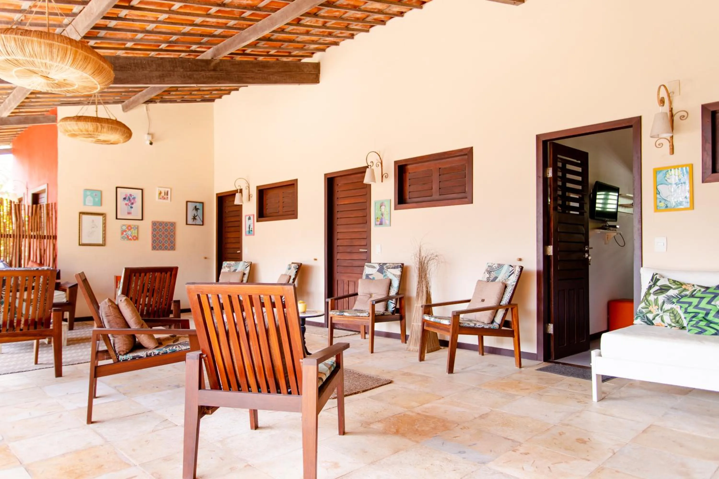 Balcony/Terrace in Pousada La Vie Jeri