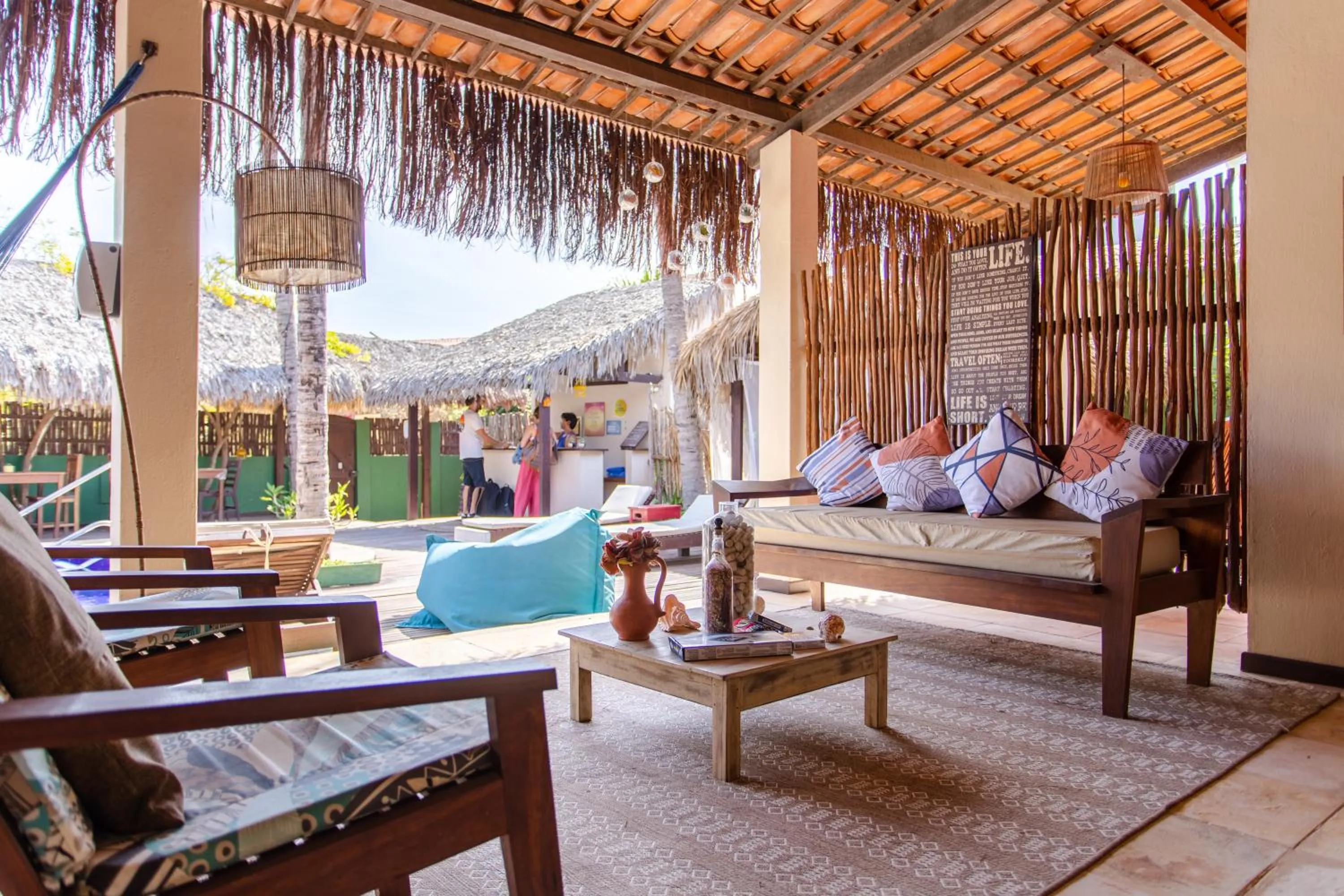 Balcony/Terrace in Pousada La Vie Jeri