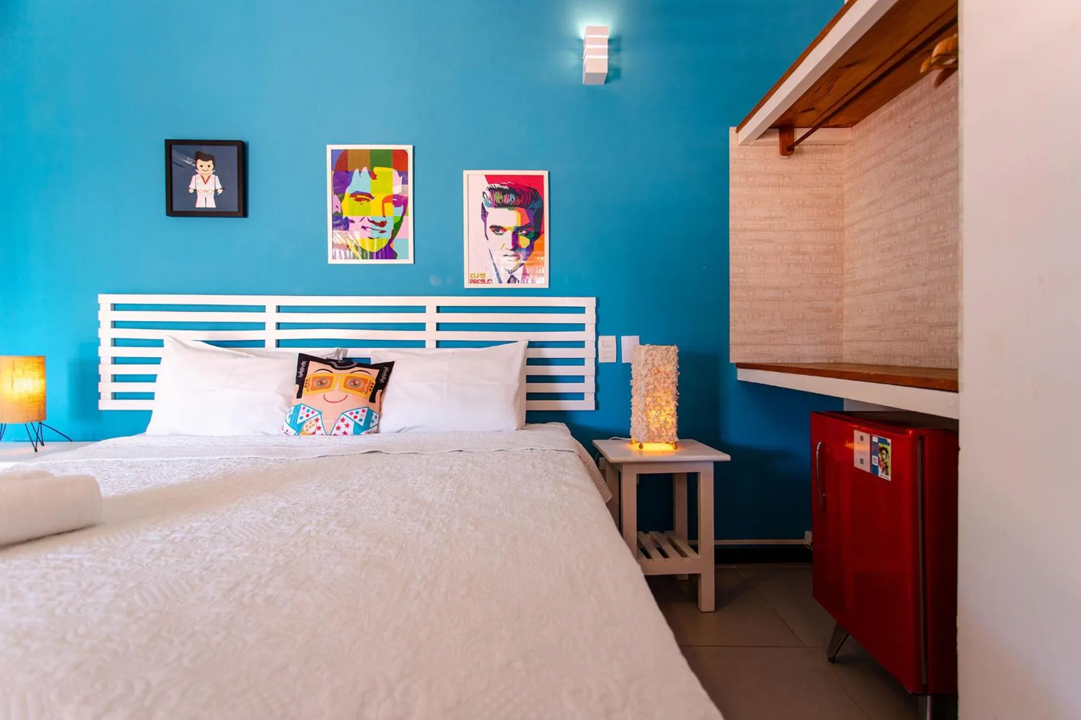 Bed in Pousada La Vie Jeri