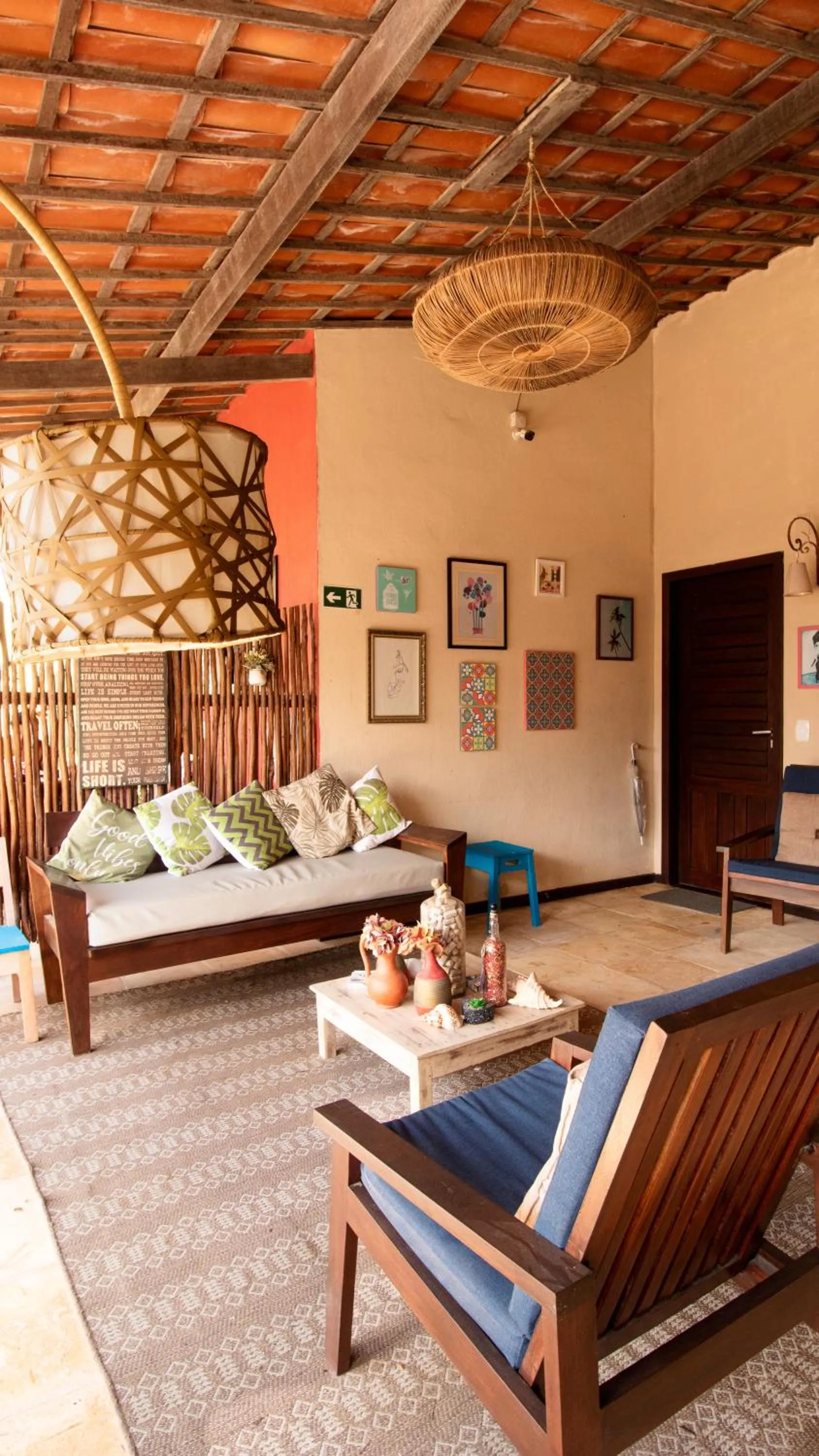 Balcony/Terrace in Pousada La Vie Jeri