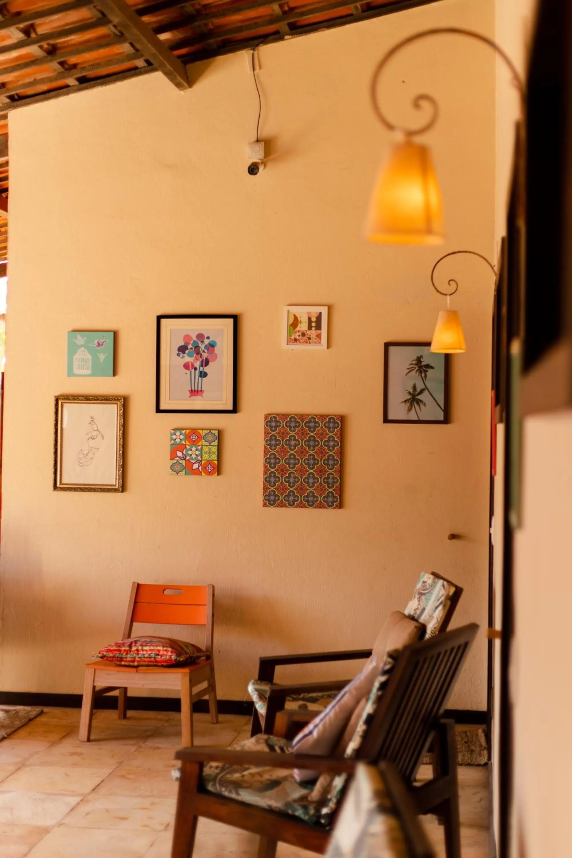 Decorative detail in Pousada La Vie Jeri