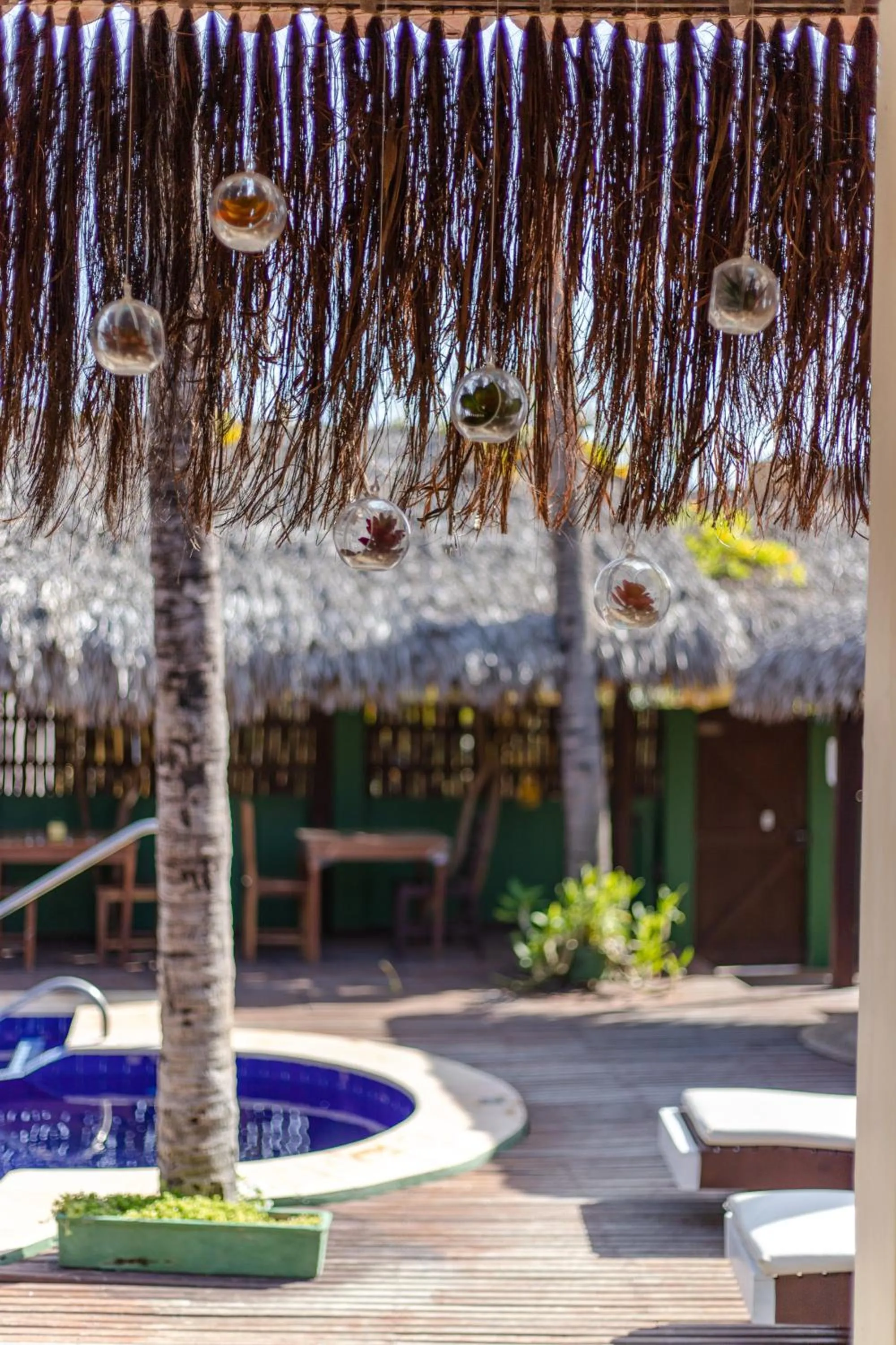 Decorative detail in Pousada La Vie Jeri