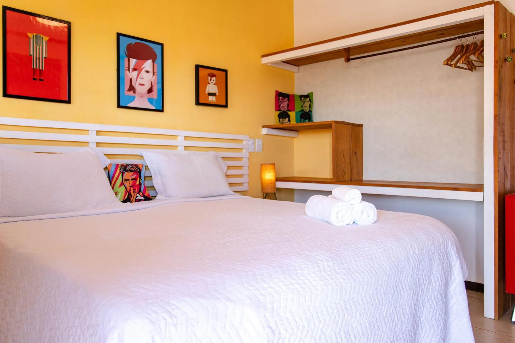 Bed in Pousada La Vie Jeri