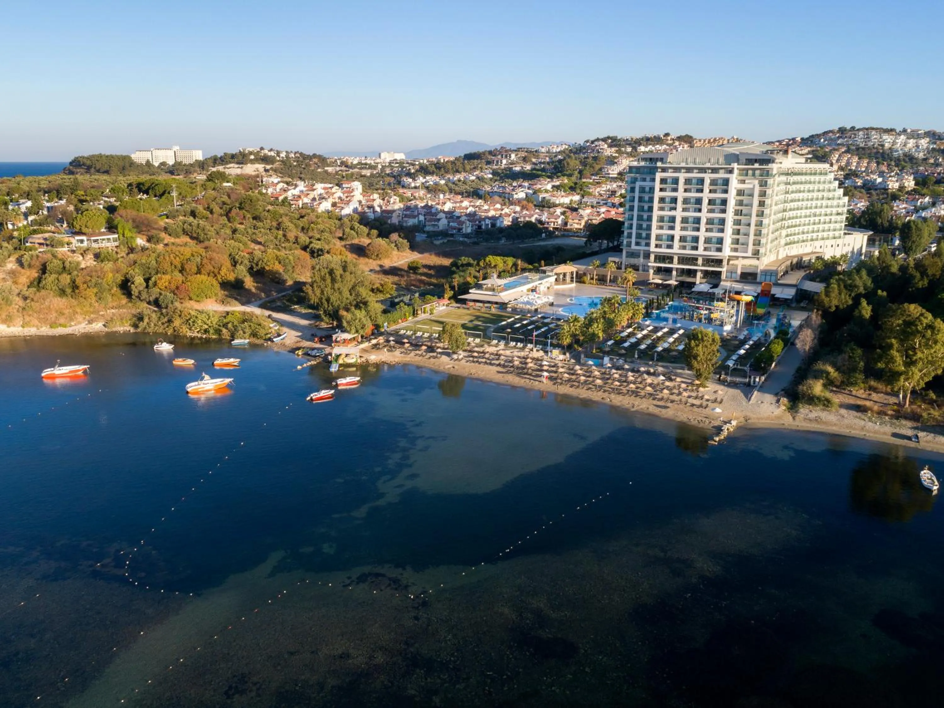 Bird's eye view in Liberty Kuşadası