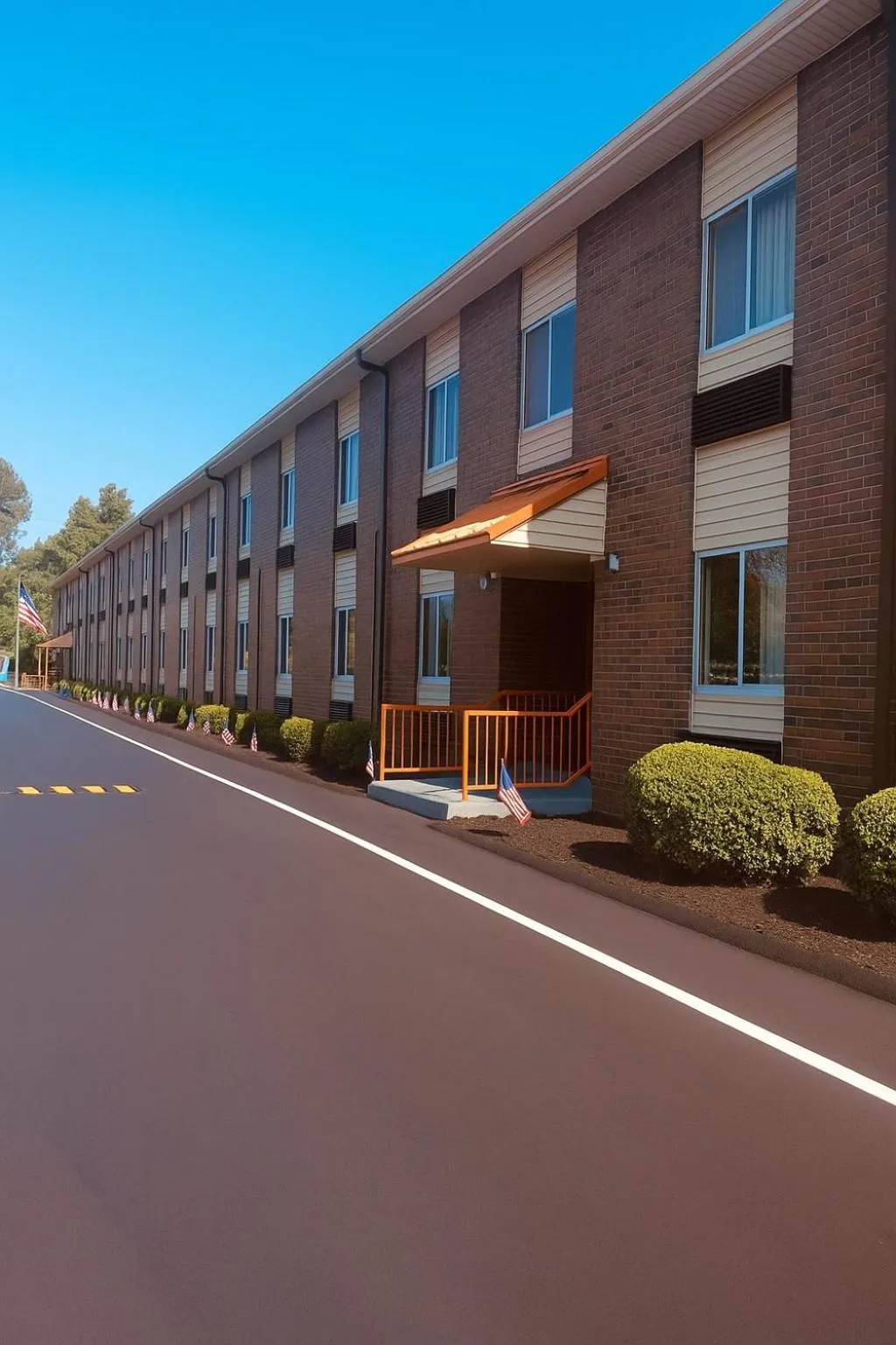 Property building in Raceway Inn