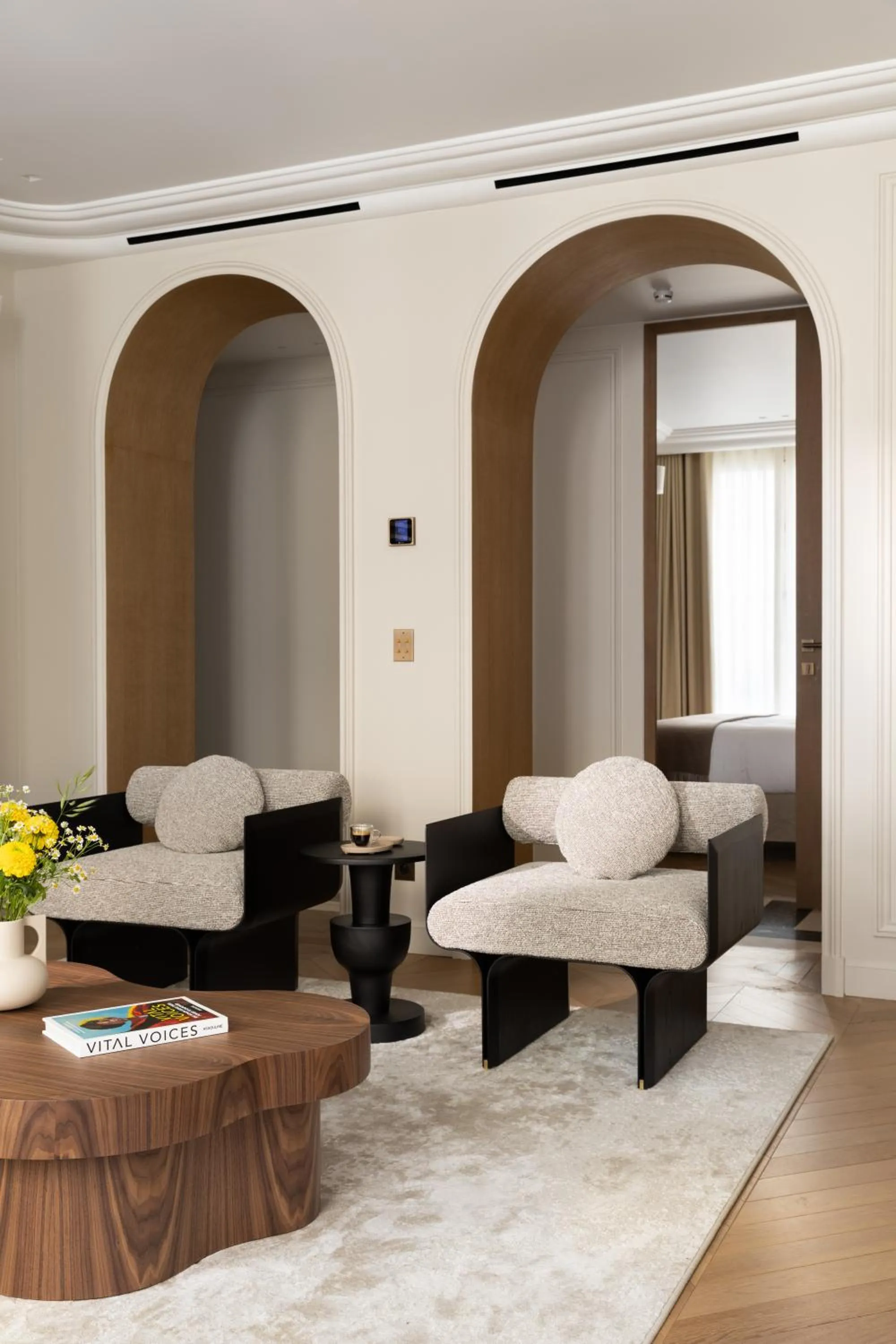 Living room in HIGHSTAY - Luxury Serviced Apartments - Bourse