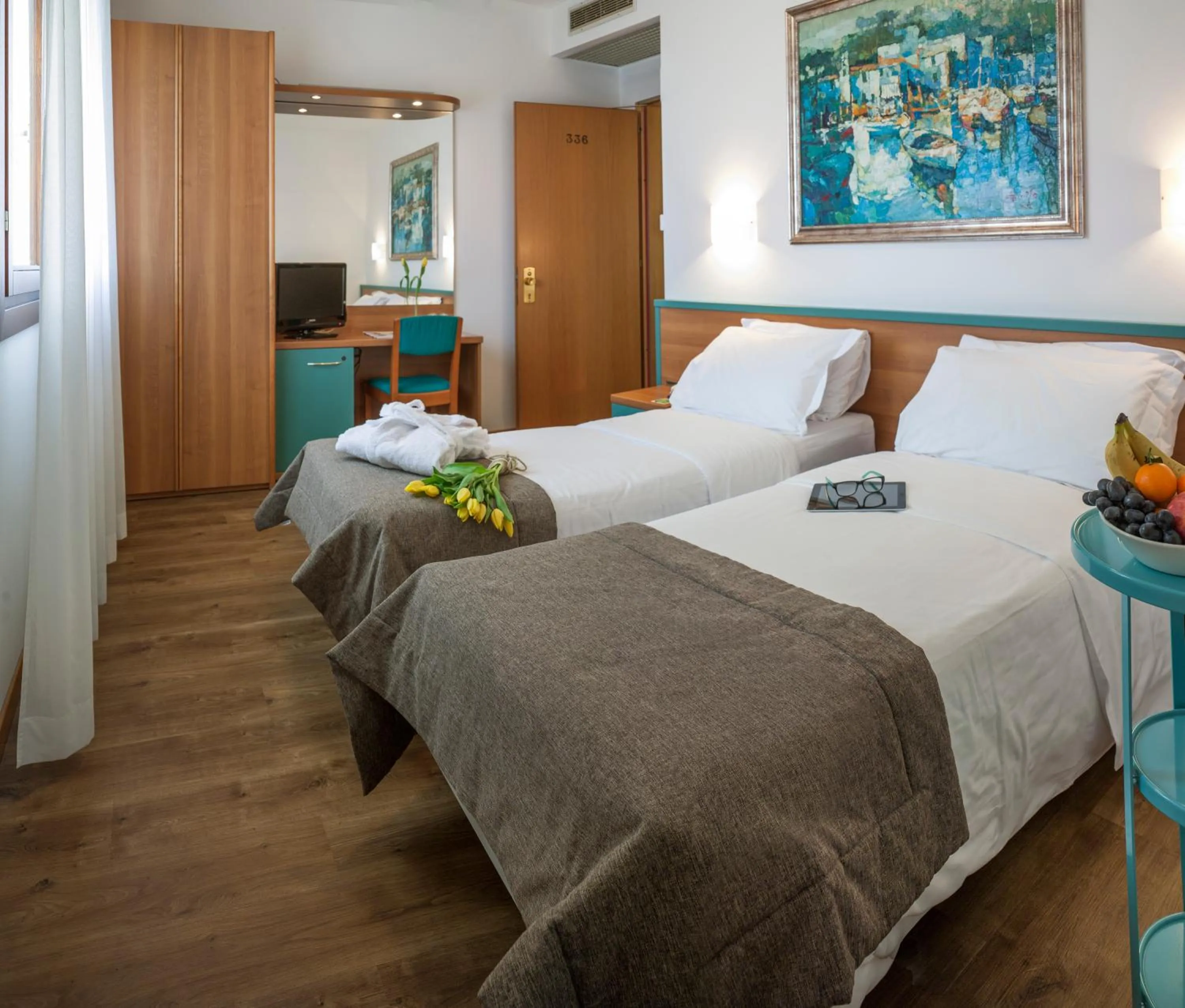 Bedroom, Bed in B&B HOTEL Eurorest Conegliano