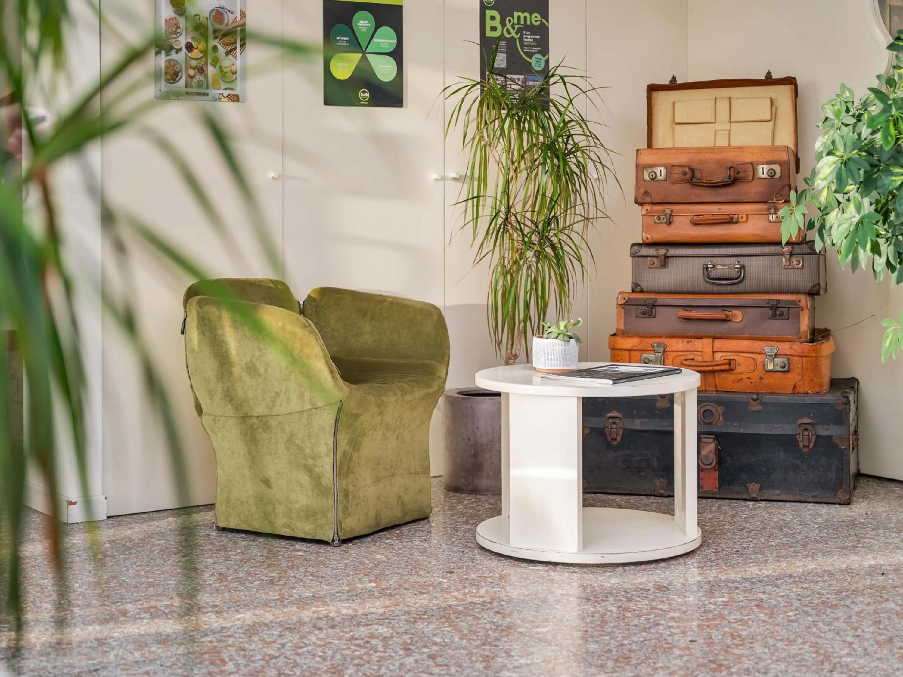 Seating area in B&B HOTEL Eurorest Conegliano