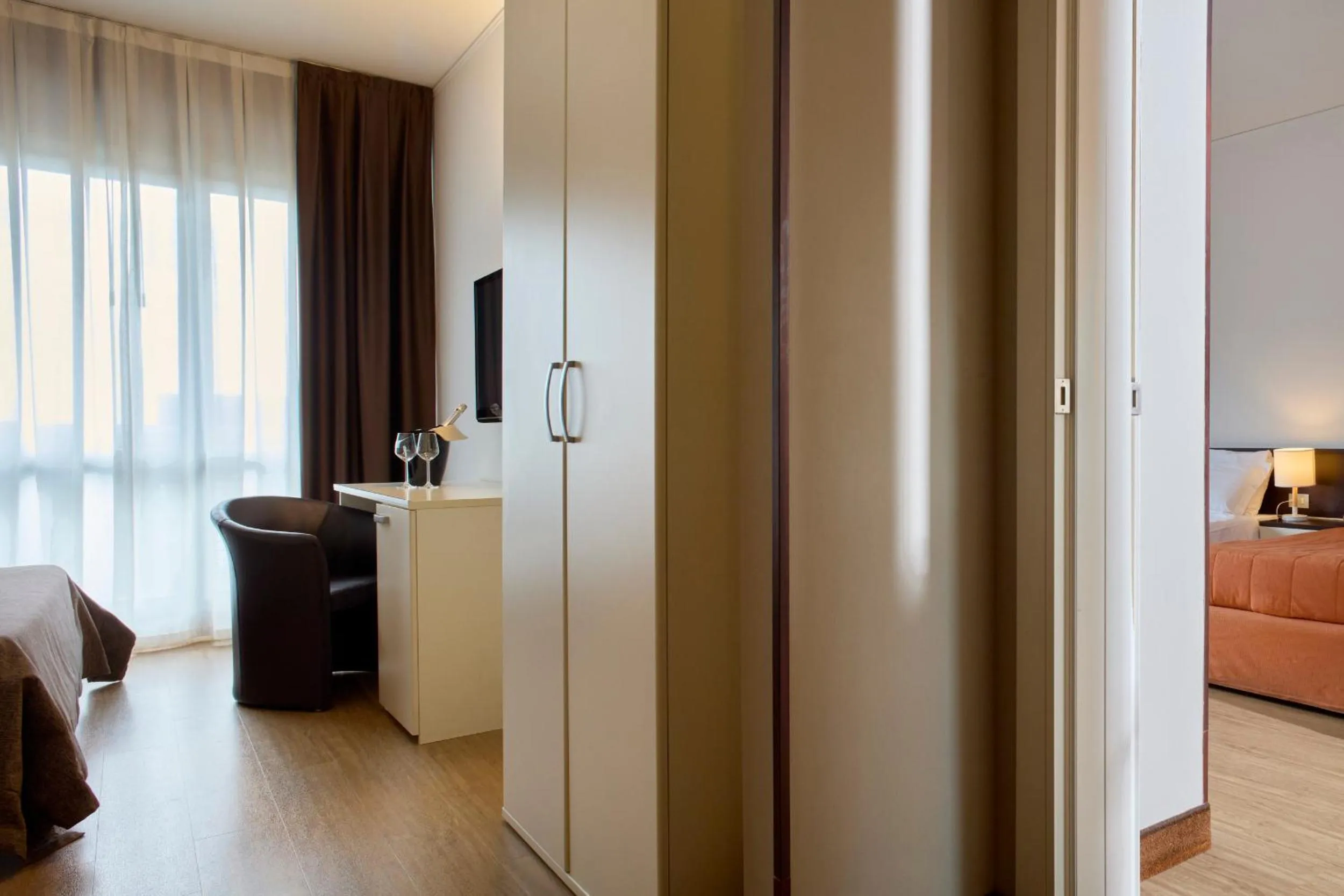 TV and multimedia, Bed in B&B HOTEL Eurorest Conegliano