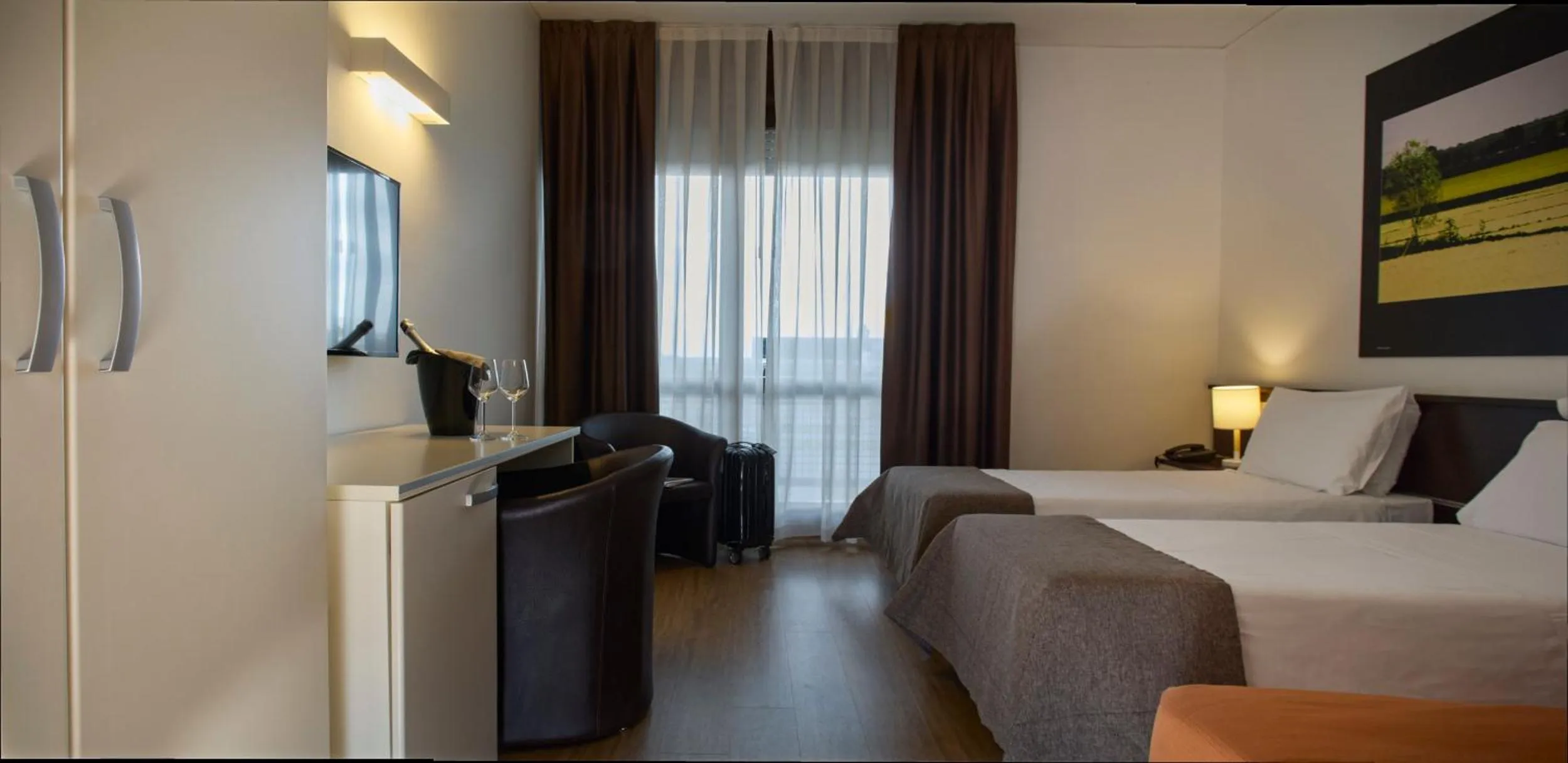 Bedroom, Bed in B&B HOTEL Eurorest Conegliano